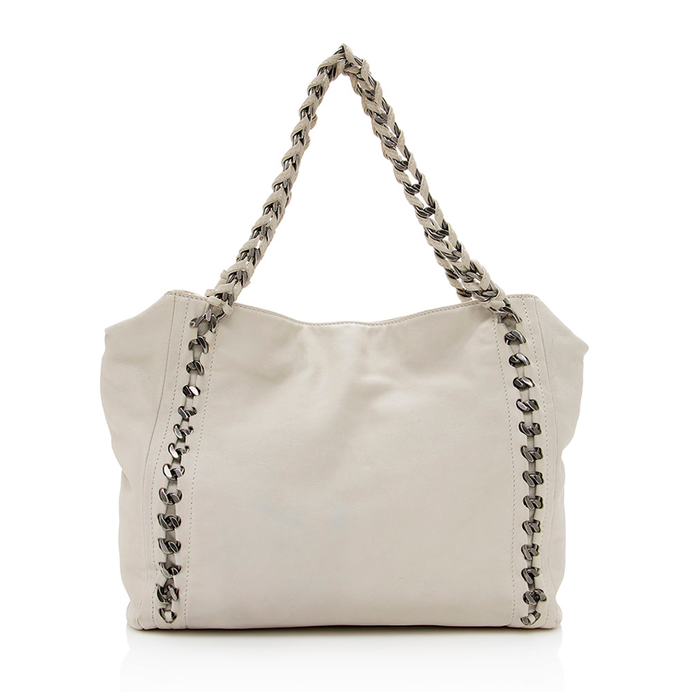 Chanel Modern SHF Leather Tote Bag