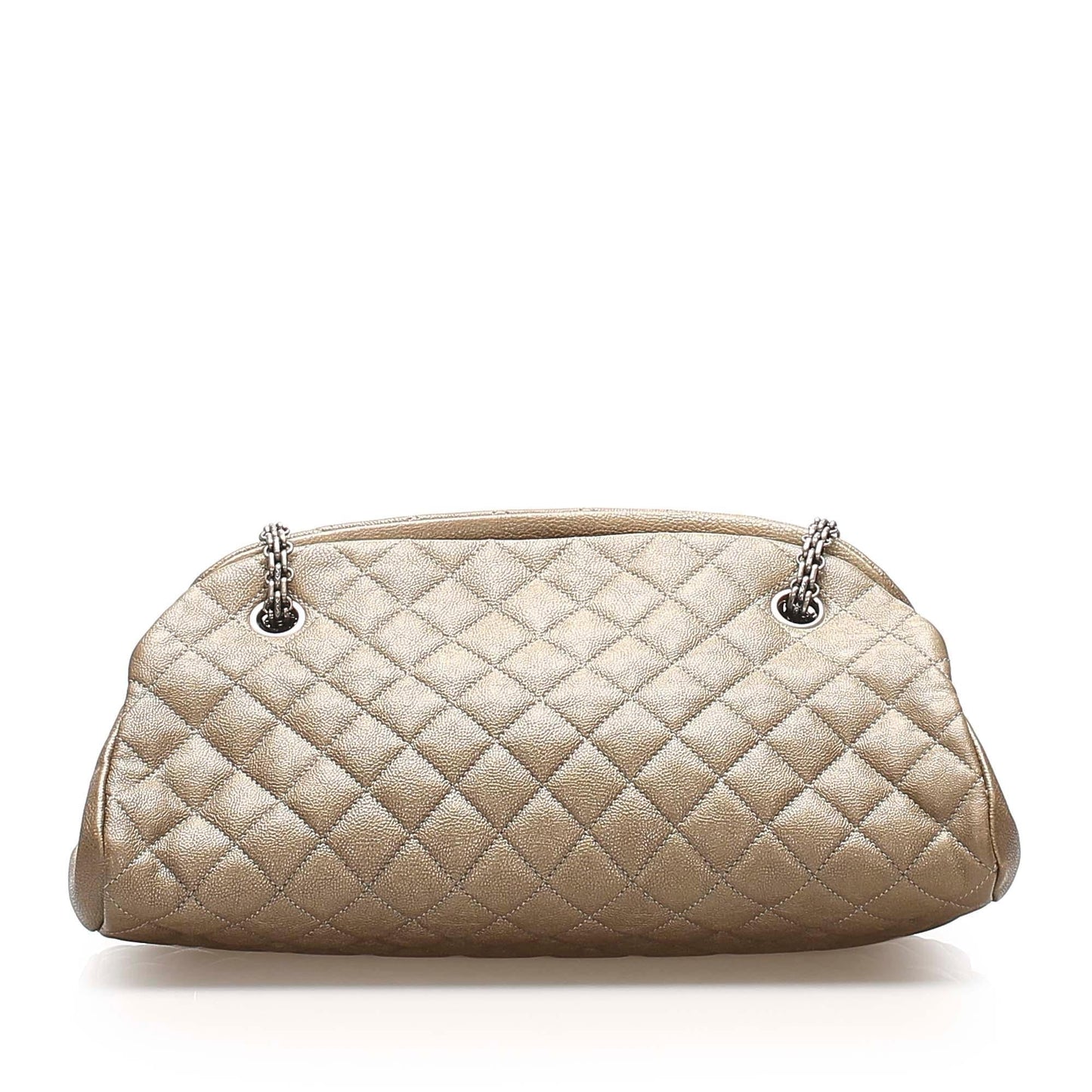 Chanel Mademoiselle Bowling SHG Leather Handbag