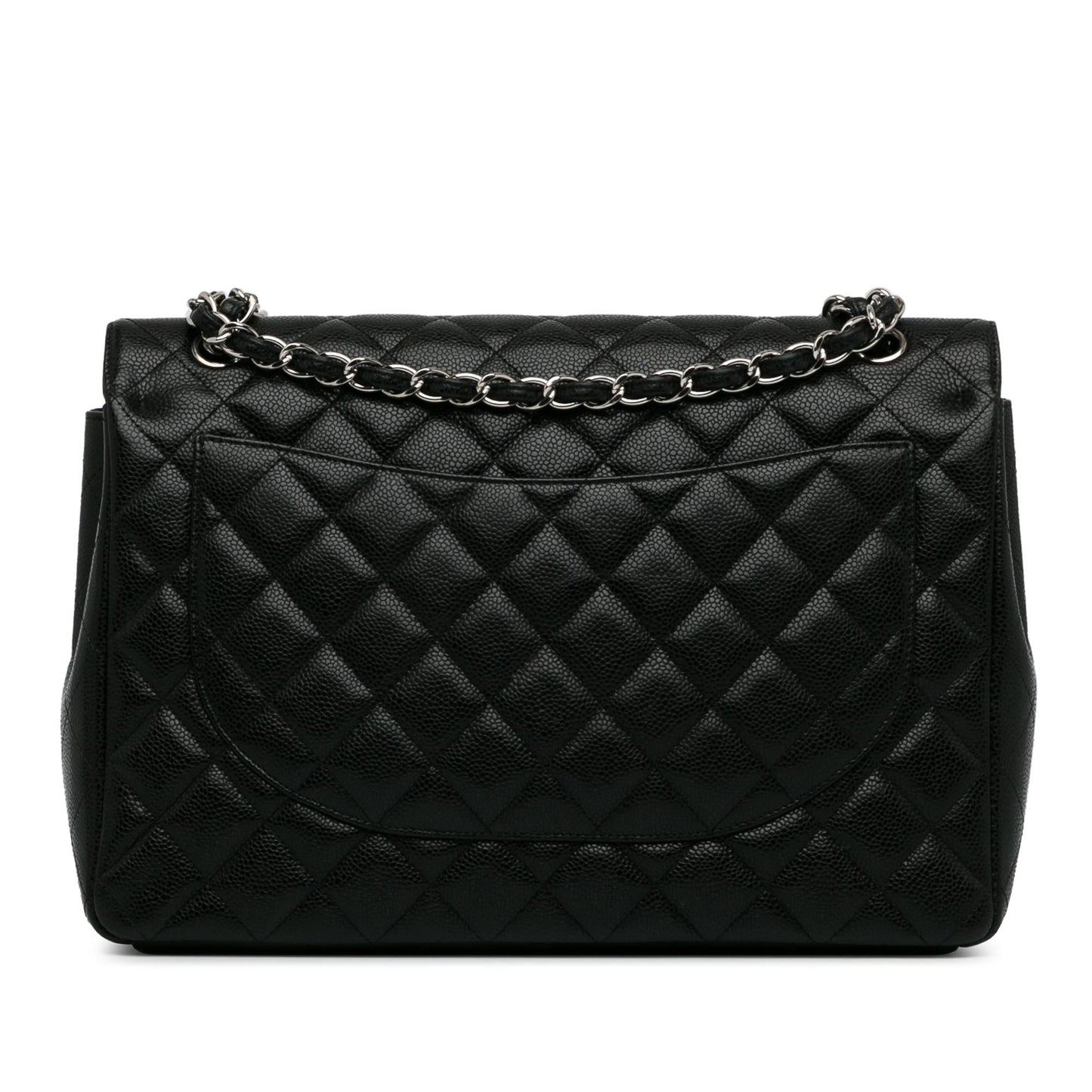 Chanel Maxi Classic Caviar Double Flap (Shg-Usshab) Bag