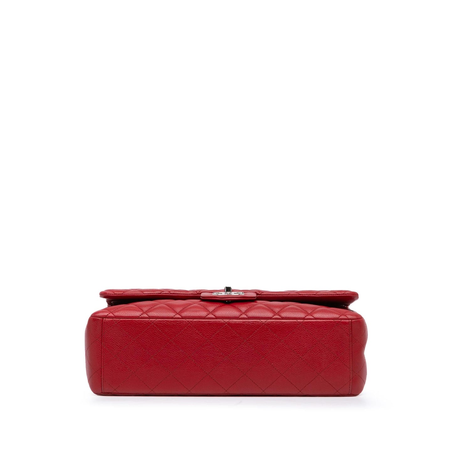 Chanel Maxi Classic Caviar Double Flap Handbag Double Flap