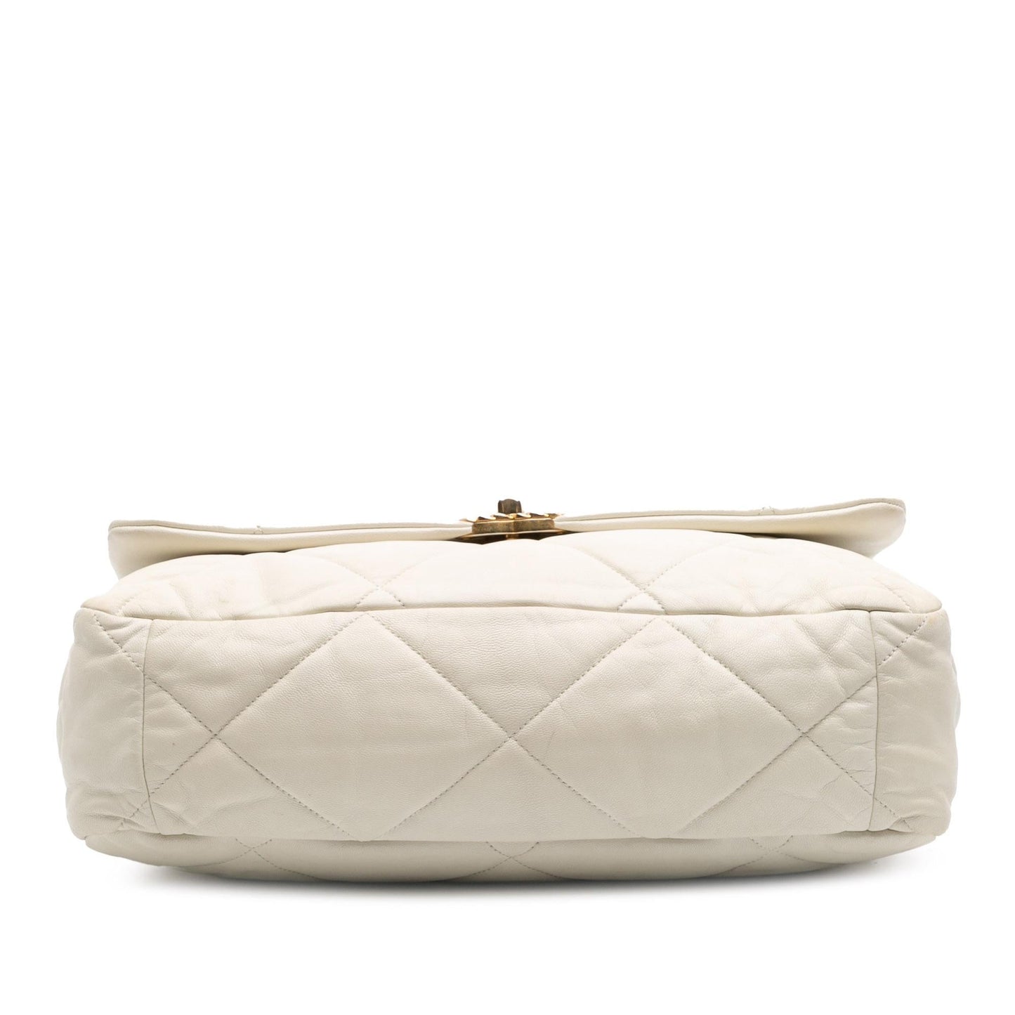 Chanel Maxi Lambskin 19 Flap Handbag Flap 2