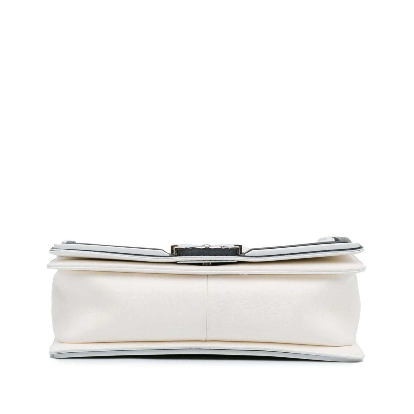 Chanel Medium Bicolor Lambskin and Rubber Boy Flap (SHG-DBkDgP)