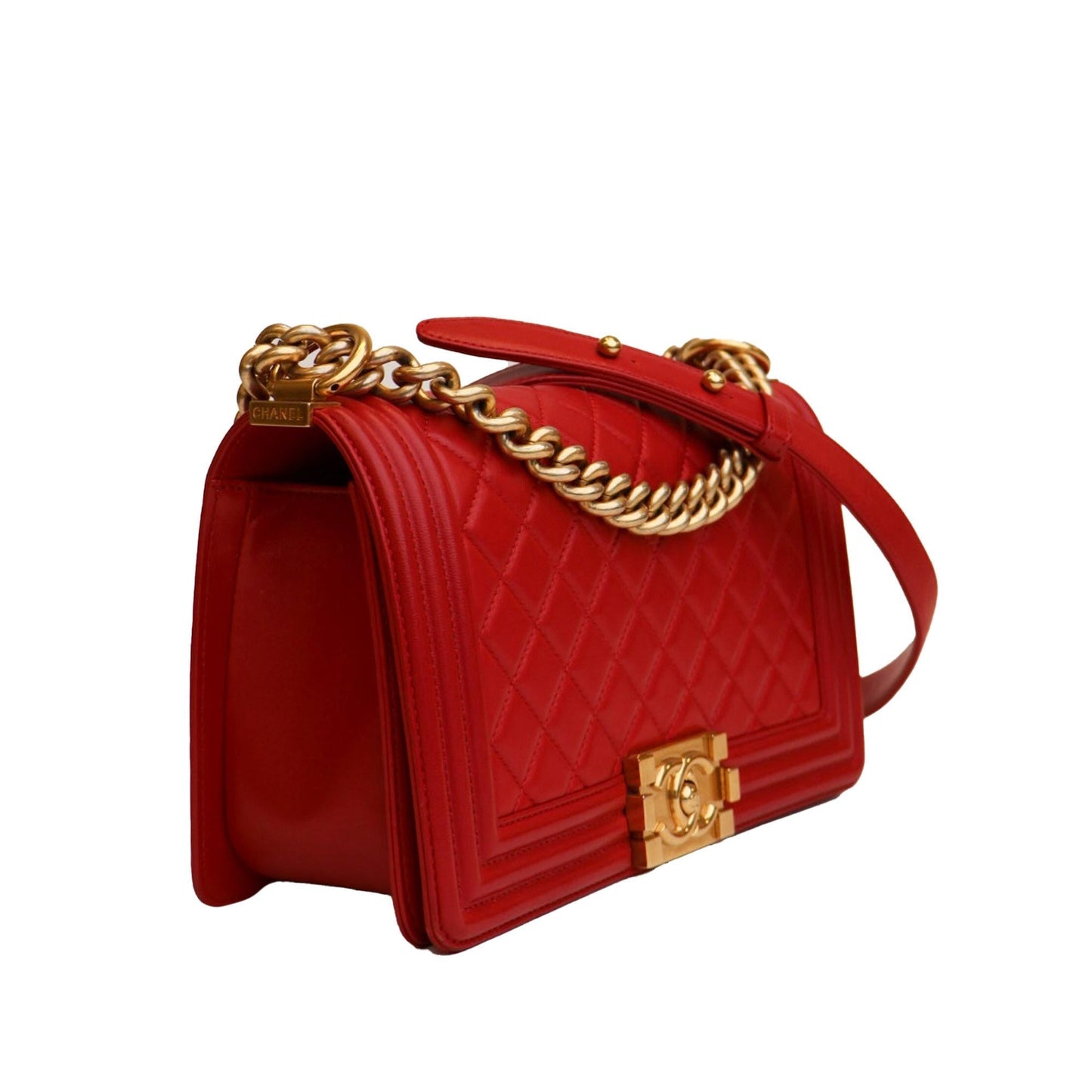 Chanel Boy Flap SHG-5hHM2a Shoulder Bag