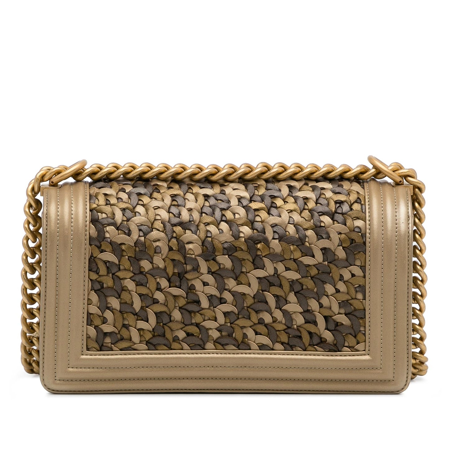 Chanel Braided Lambskin Boy Flap SHG-RBPUYt Handbag