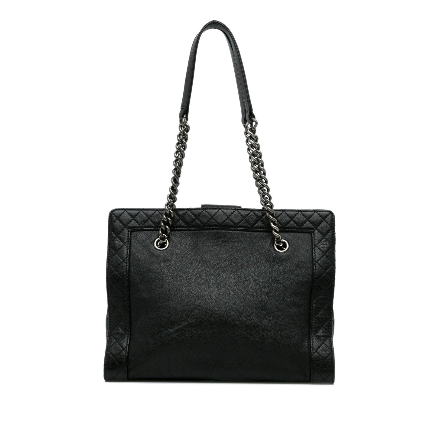 Chanel Calfskin Boy Reverso Shopping Tote Bag Tote 1