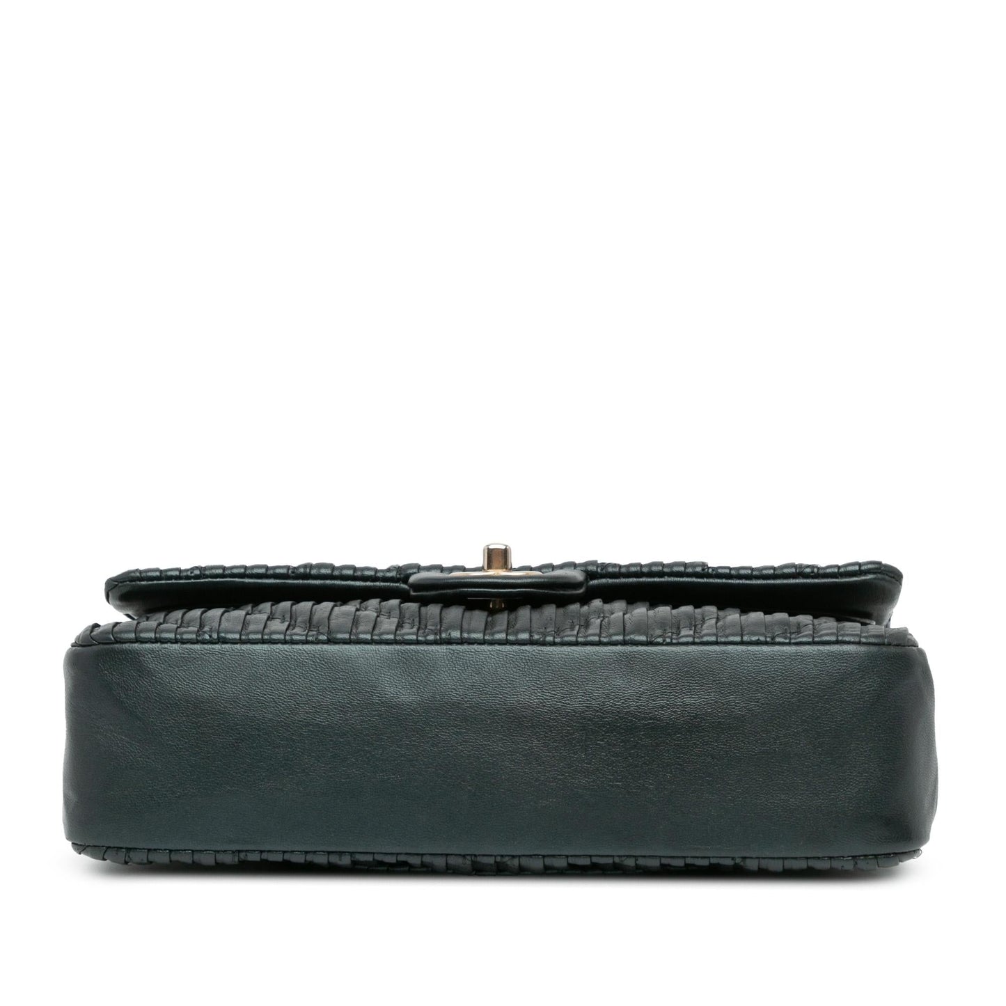 Chanel Calfskin Coco Pleats Double Flap SHG-XXiROs Handbag