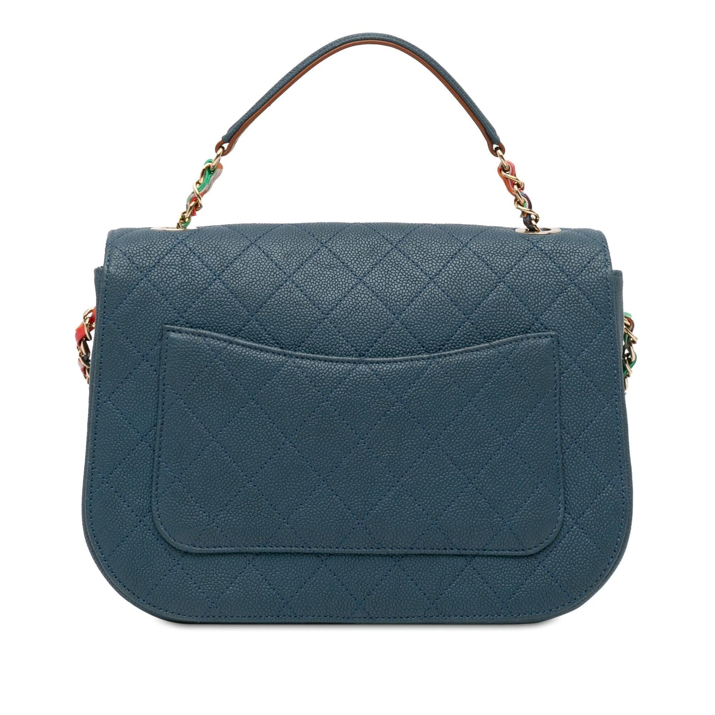 Chanel Medium Caviar Paris Cuba Thread Around Flap (Shg-Iquy2B) Bag