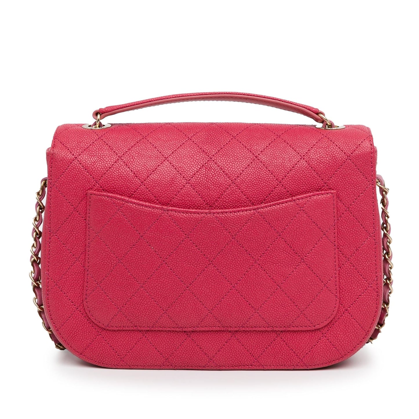 Chanel Caviar Paris Cuba Thread Around Flap Handbag Shg 8Tokzr