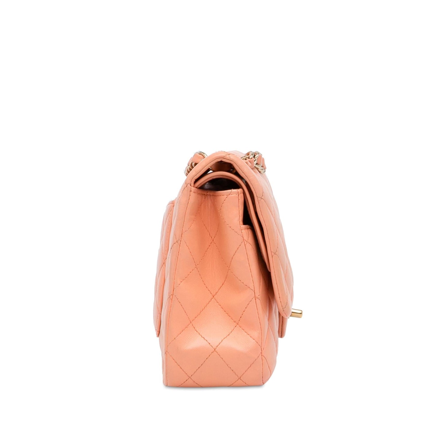 Chanel Classic Lambskin Double Flap Handbag