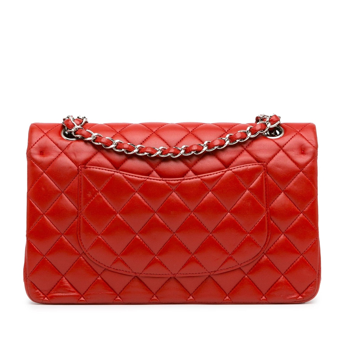 Chanel Medium Classic Lambskin Double Flap (Shg-Rvtpyz) Bag