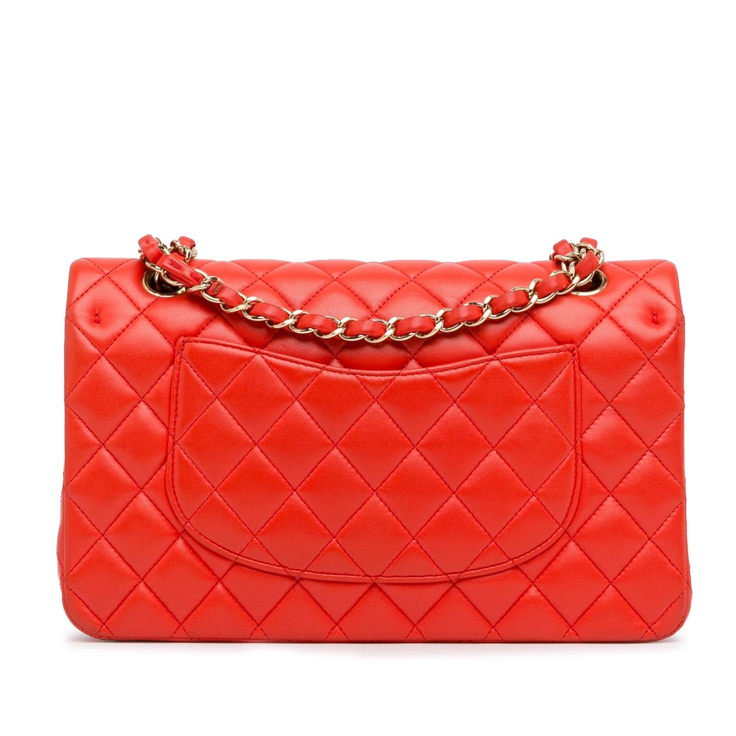 Chanel Classic Lambskin Double Flap SHG-UVtye4 Handbag