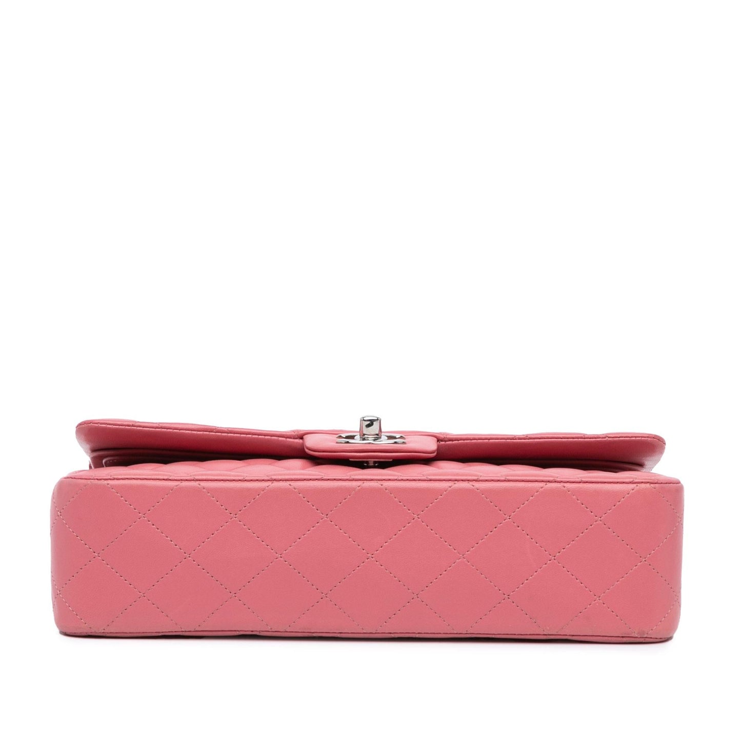 Chanel Classic Lambskin Double Flap Handbag Shg Lwjydo