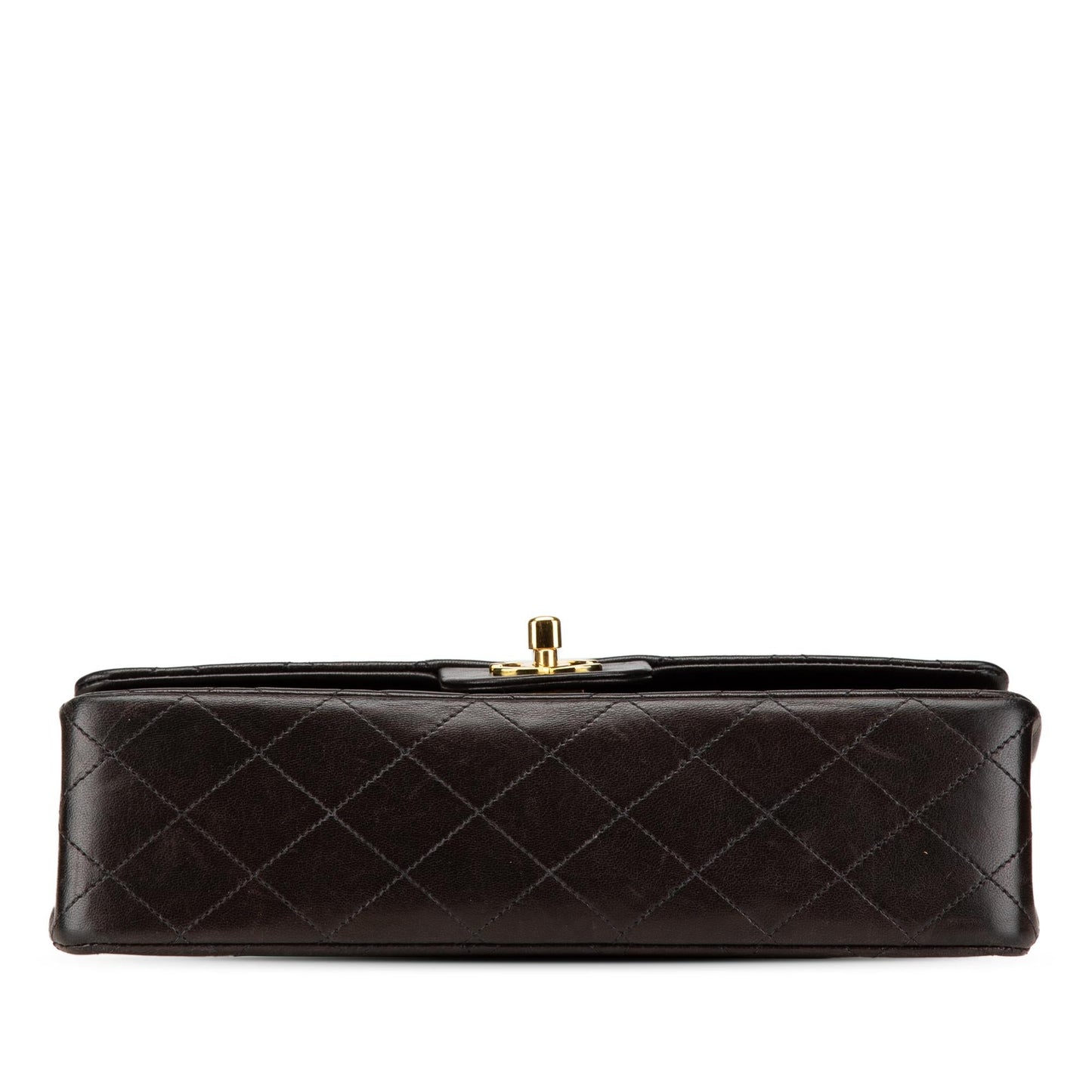 Chanel Classic Lambskin Double Flap Handbag Flap 4