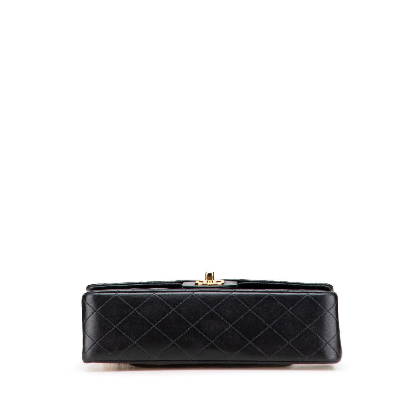Chanel Classic Lambskin Double Flap Handbag Flap 28