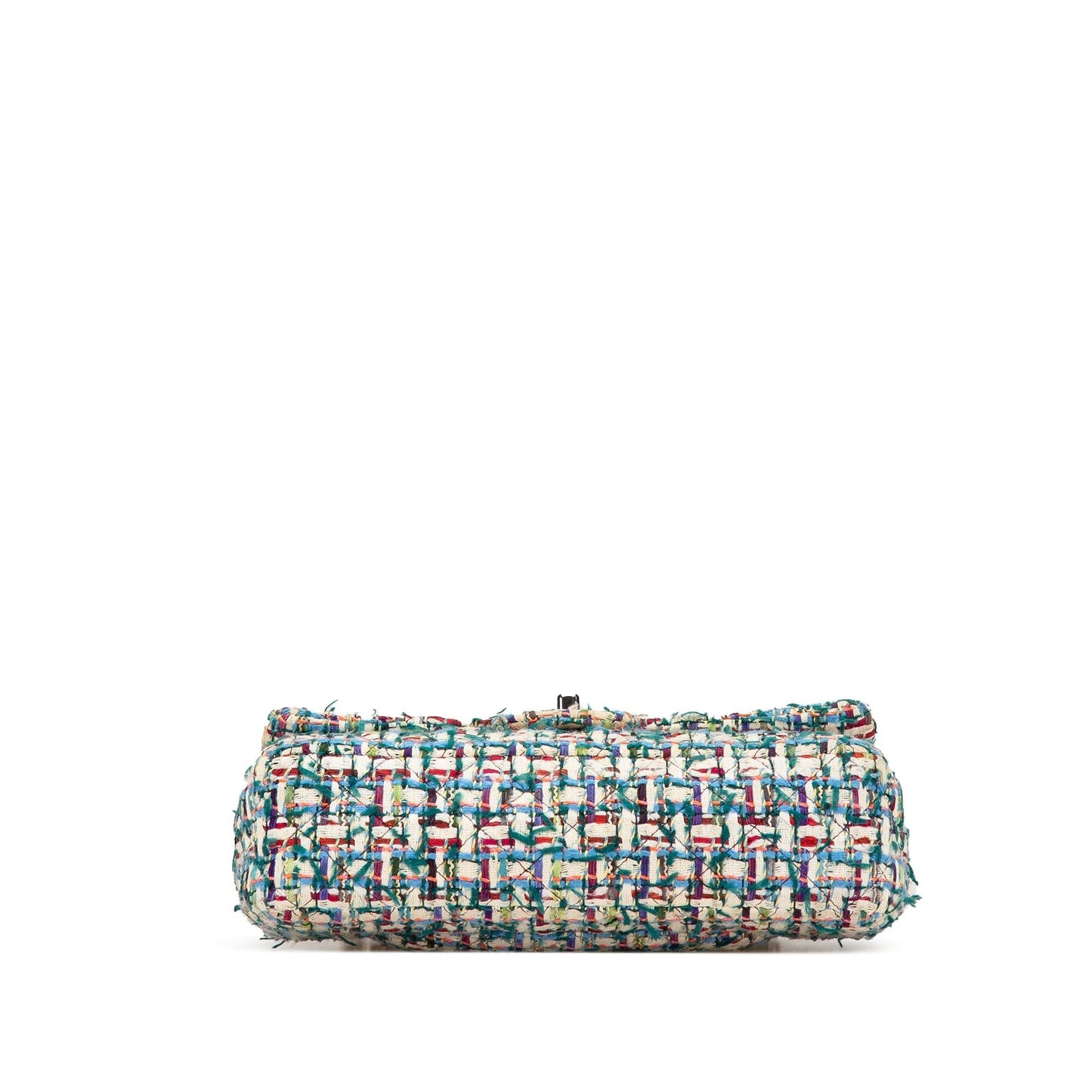 Chanel Classic Tweed Double Flap Multicolor Handbag