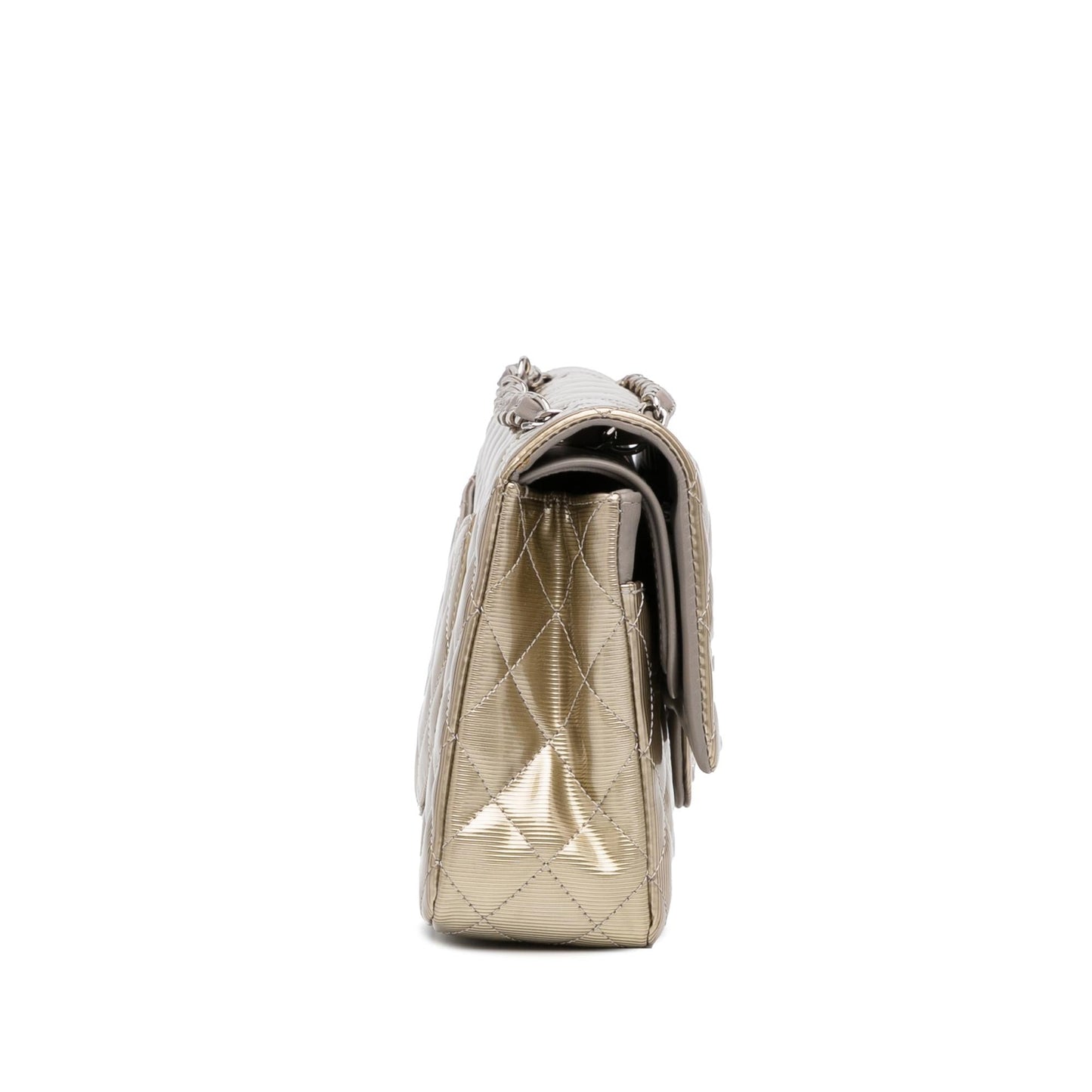 Chanel Classic Patent Double Flap SHG-3h9zSy Handbag