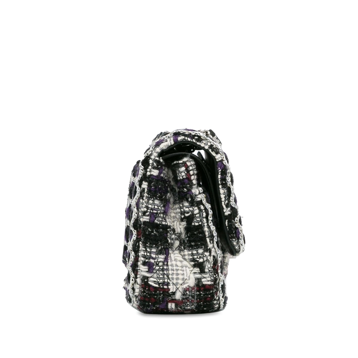 Chanel Medium Classic Tweed Double Flap (Shg-J5Ao5L) Bag