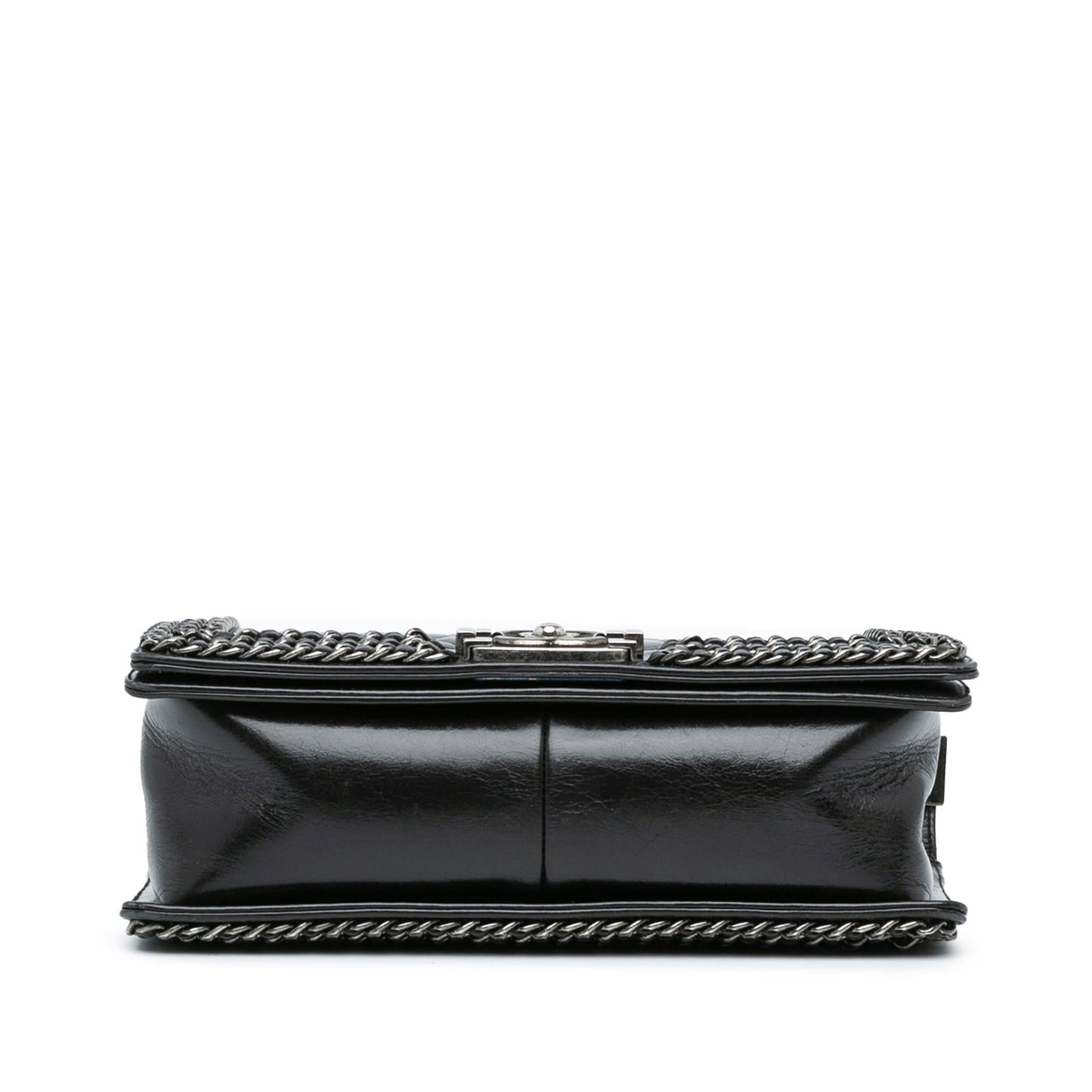 Chanel Glazed Calfskin Around Boy Flap SHG-DFQBG5 Handbag