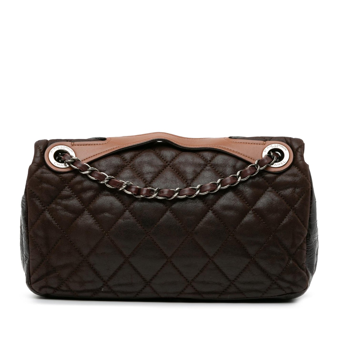 Chanel Iridescent Calfskin Mix Flap SHG-6KToLL Handbag