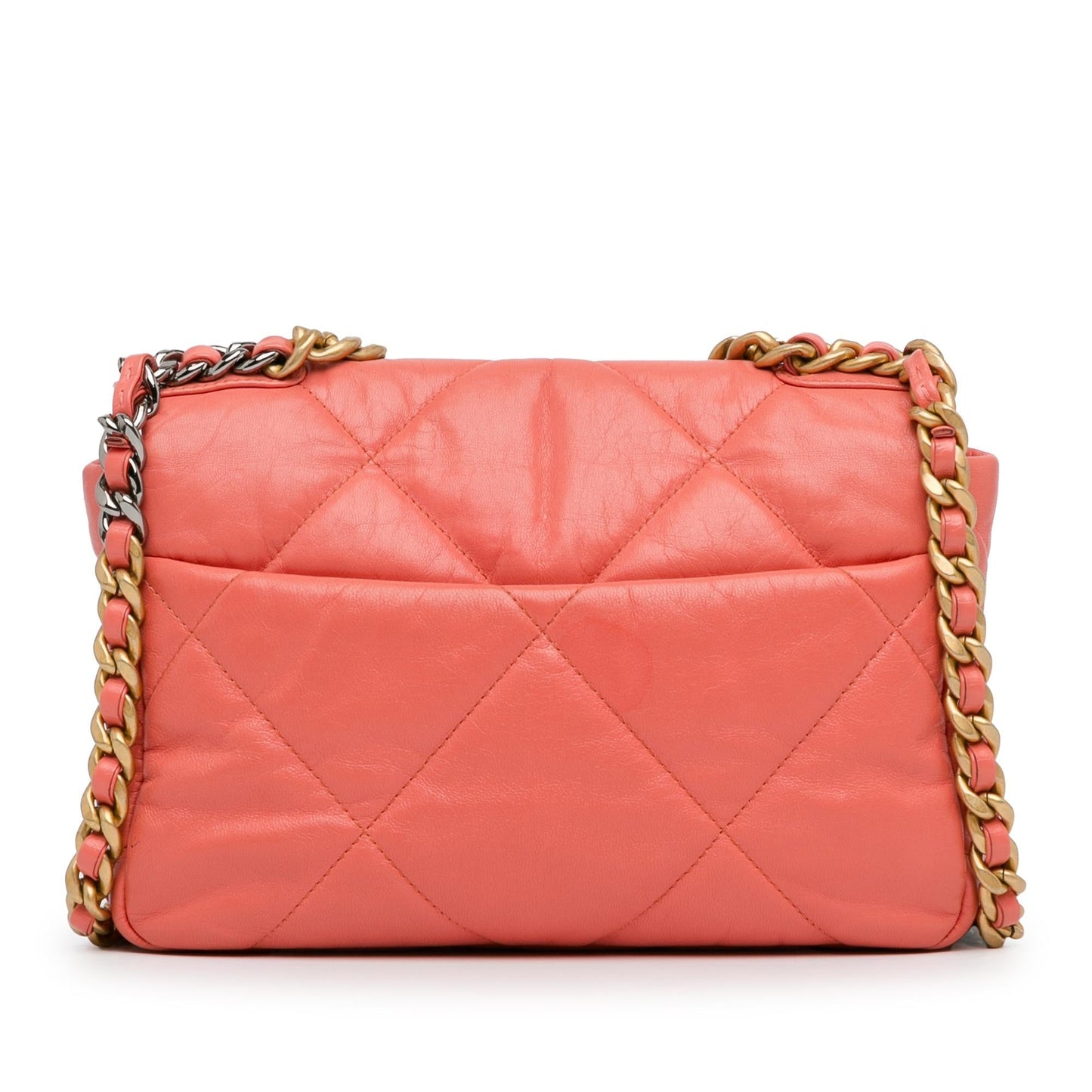 Chanel Lambskin 19 Flap SHG-WzCxqm Handbag