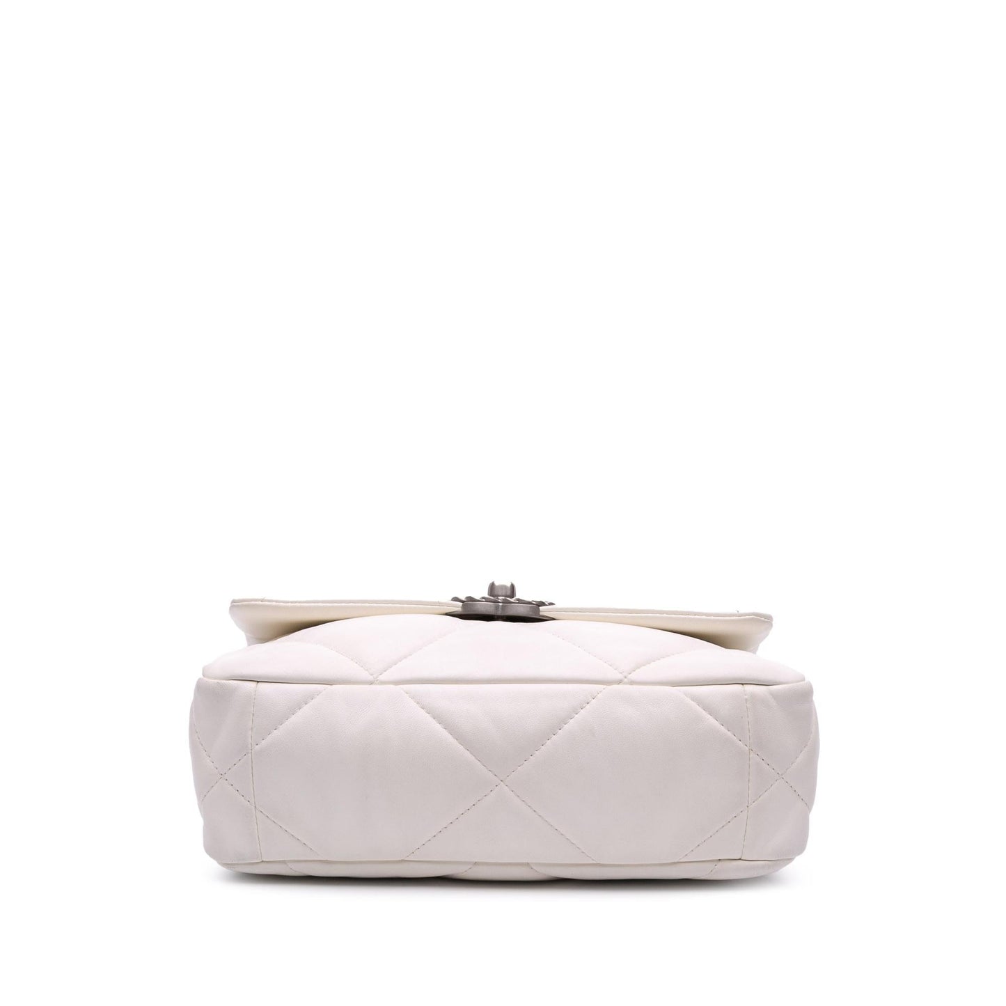 Chanel Lambskin 19 Flap Handbag Flap 5