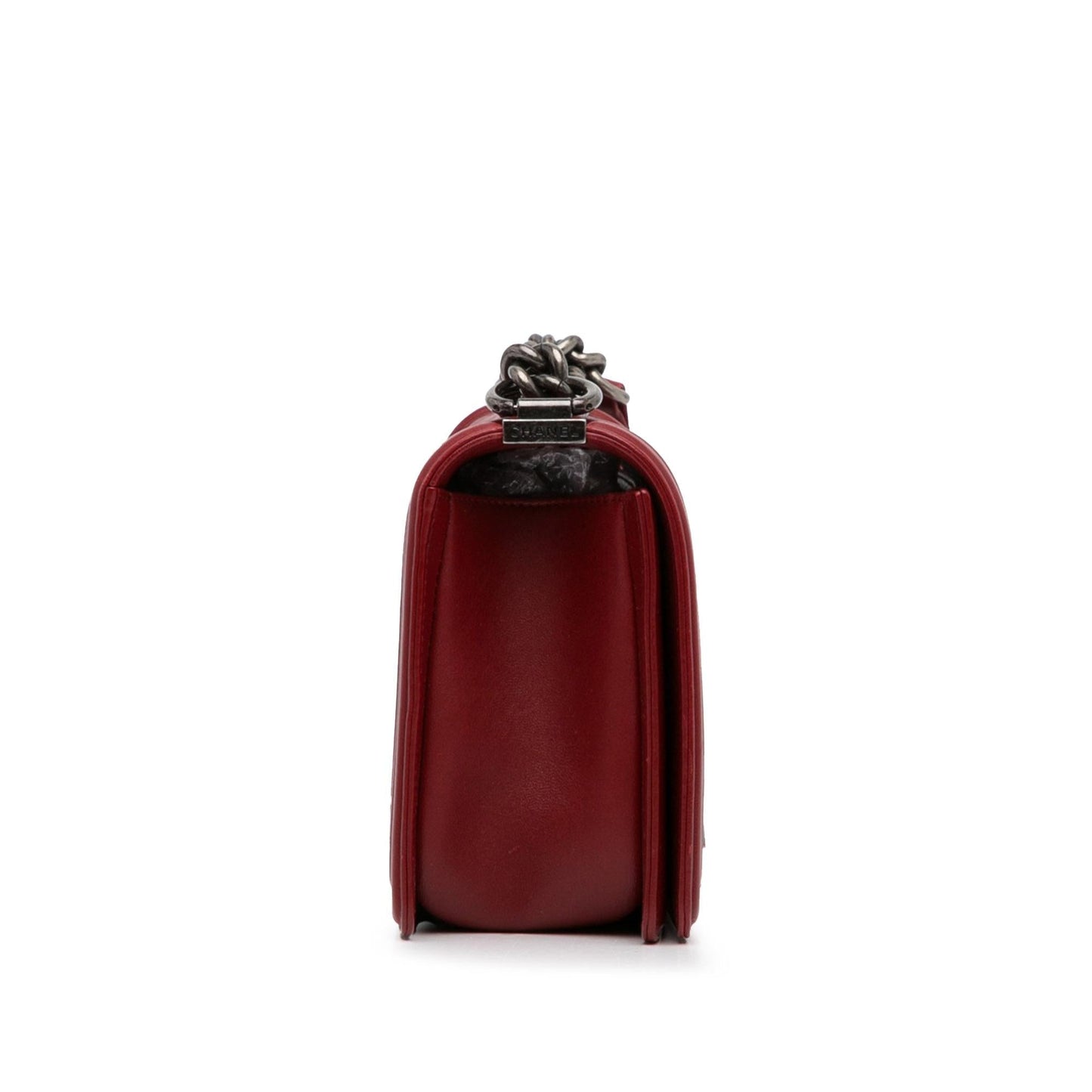 Chanel Medium Lambskin Boy Flap (Shg-A7Taya) Bag