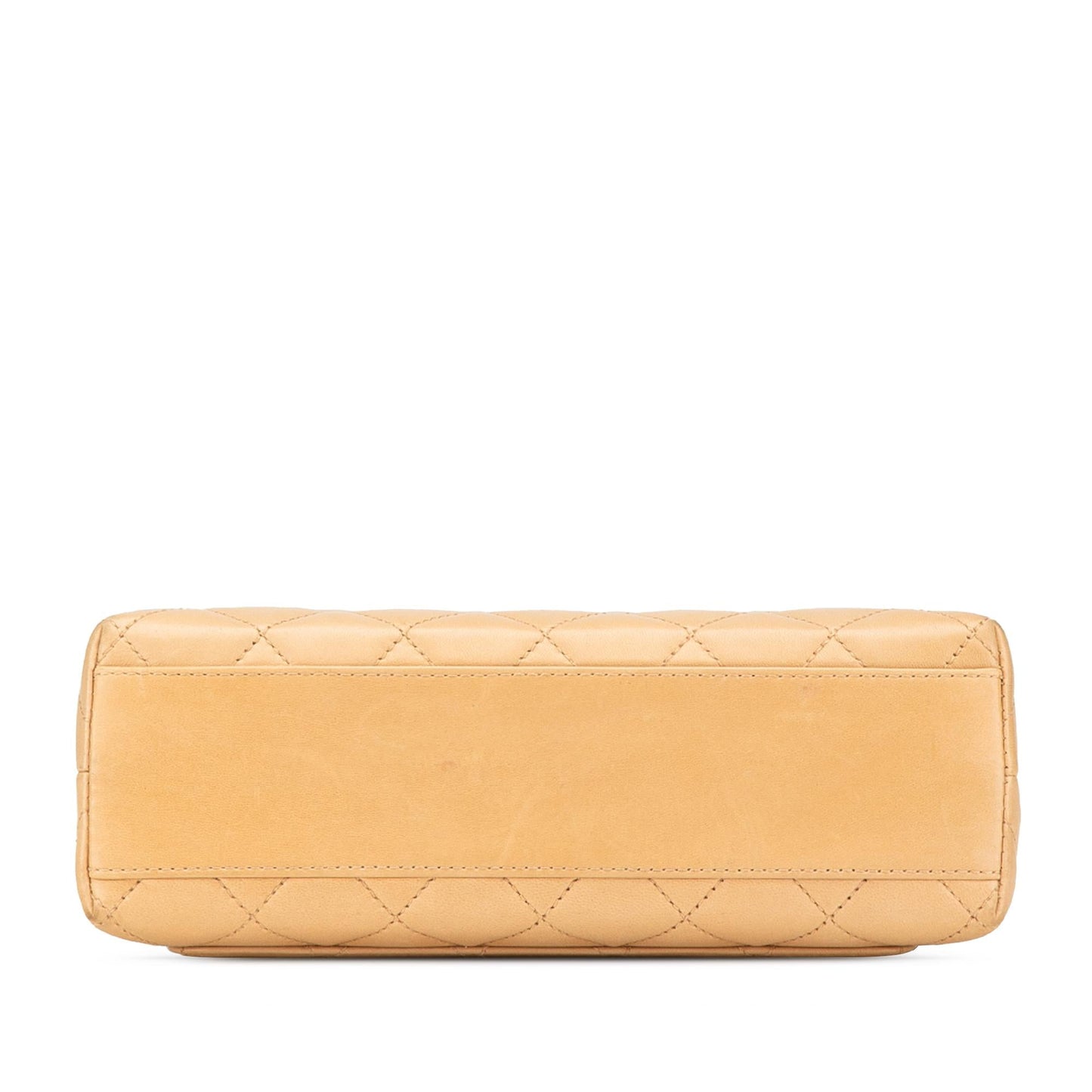 Chanel Lambskin Kelly Top Handle Handbag Handle Bag