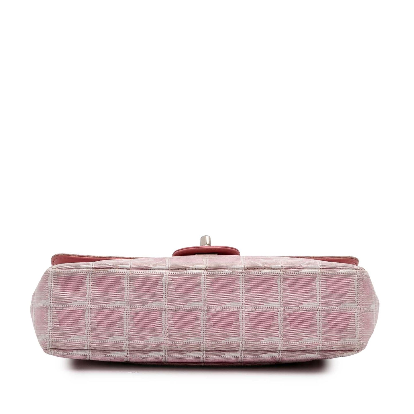 Chanel New Line Nylon Single Flap Travel Bag Flap 3