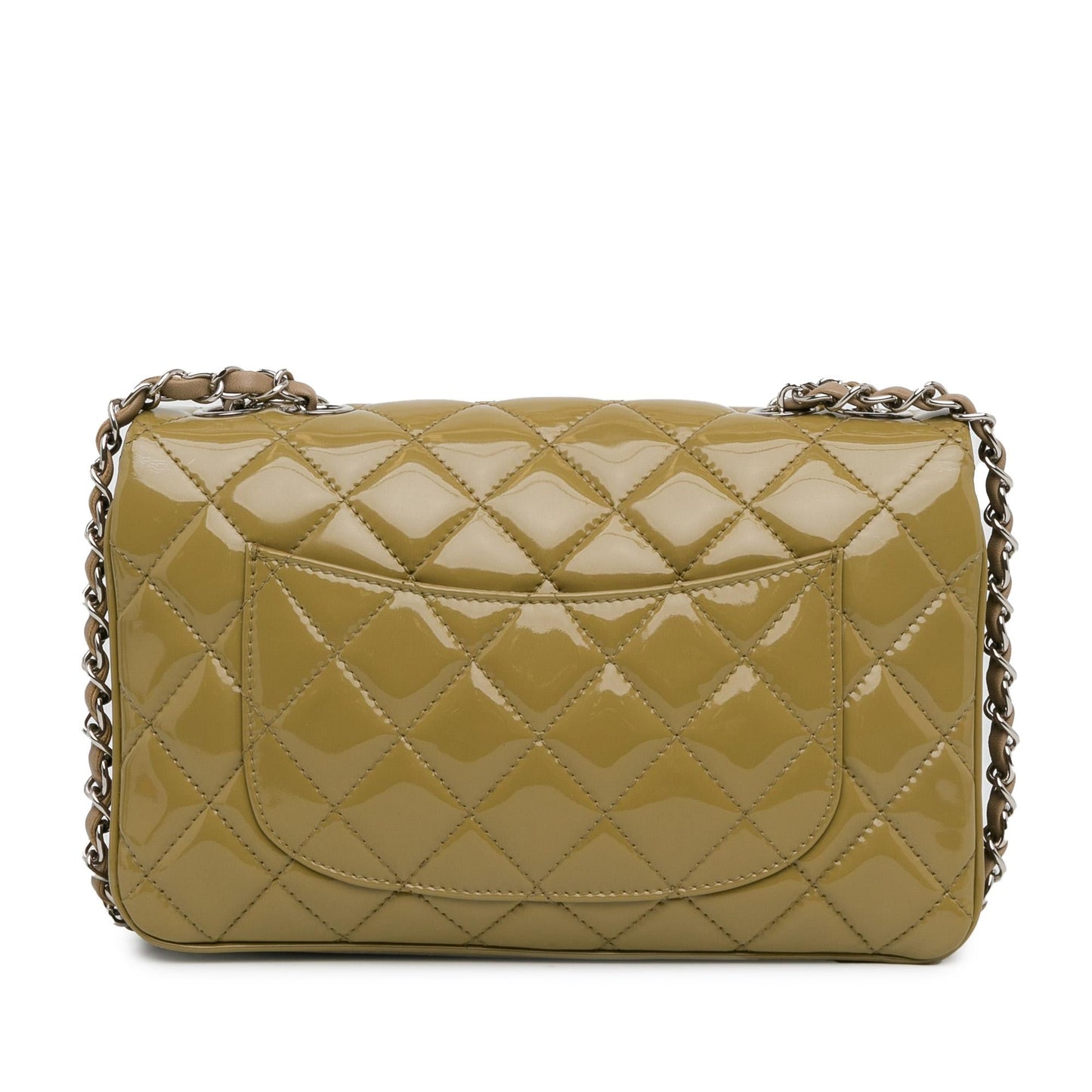 Chanel Patent 3 Accordion Flap SHG-PxIozj Handbag