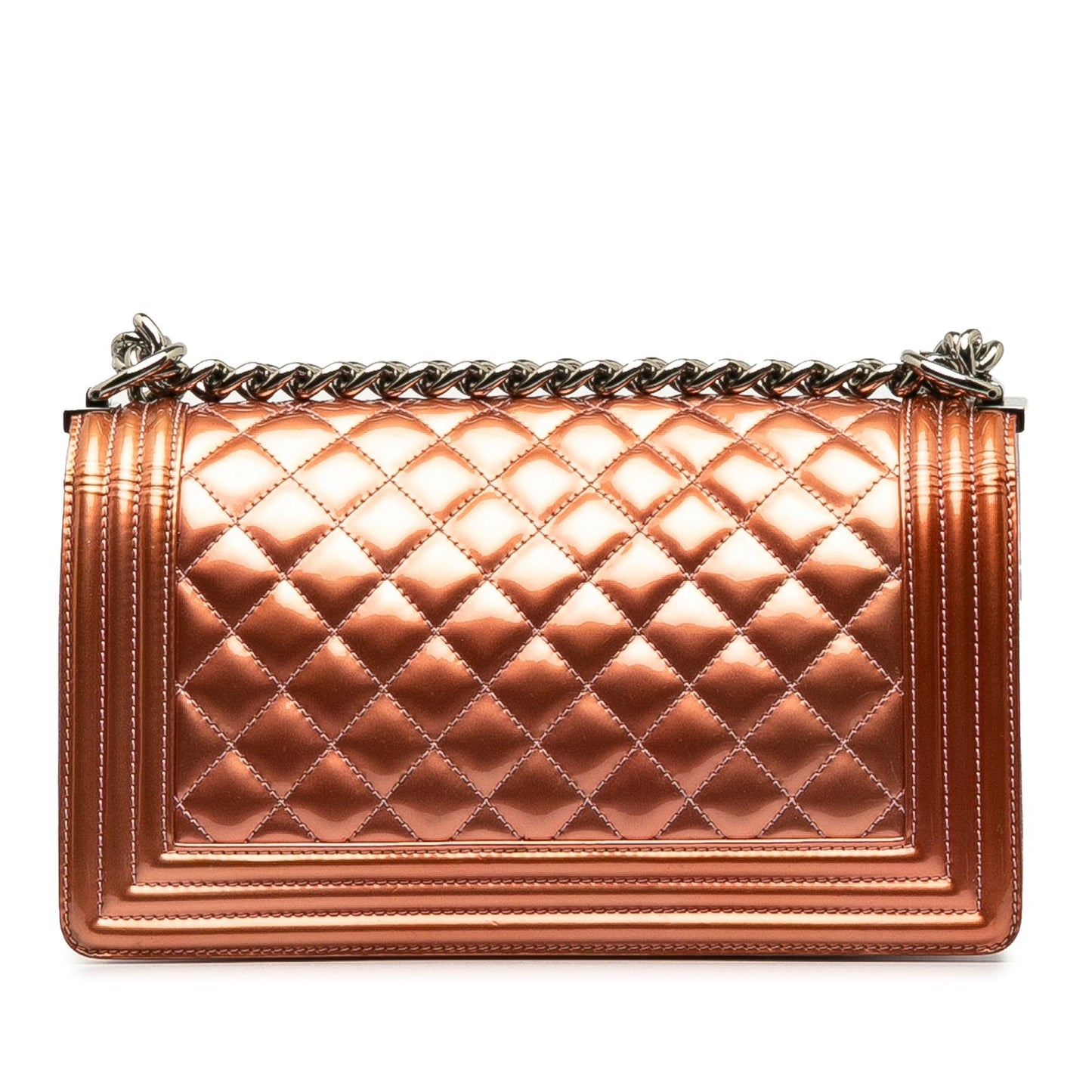 Chanel Patent Boy Flap SHG-XjO8UR Shoulder Bag