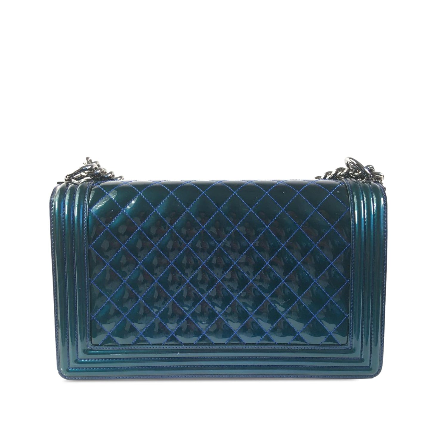 Chanel Medium Patent Boy Flap (Shg-Ur2Efs) Bag