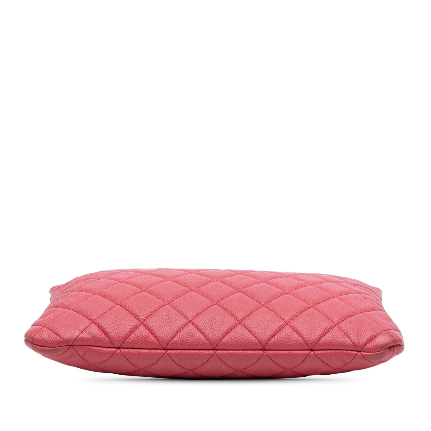 Chanel Quilted Caviar O Clutch Bag Clutch 2