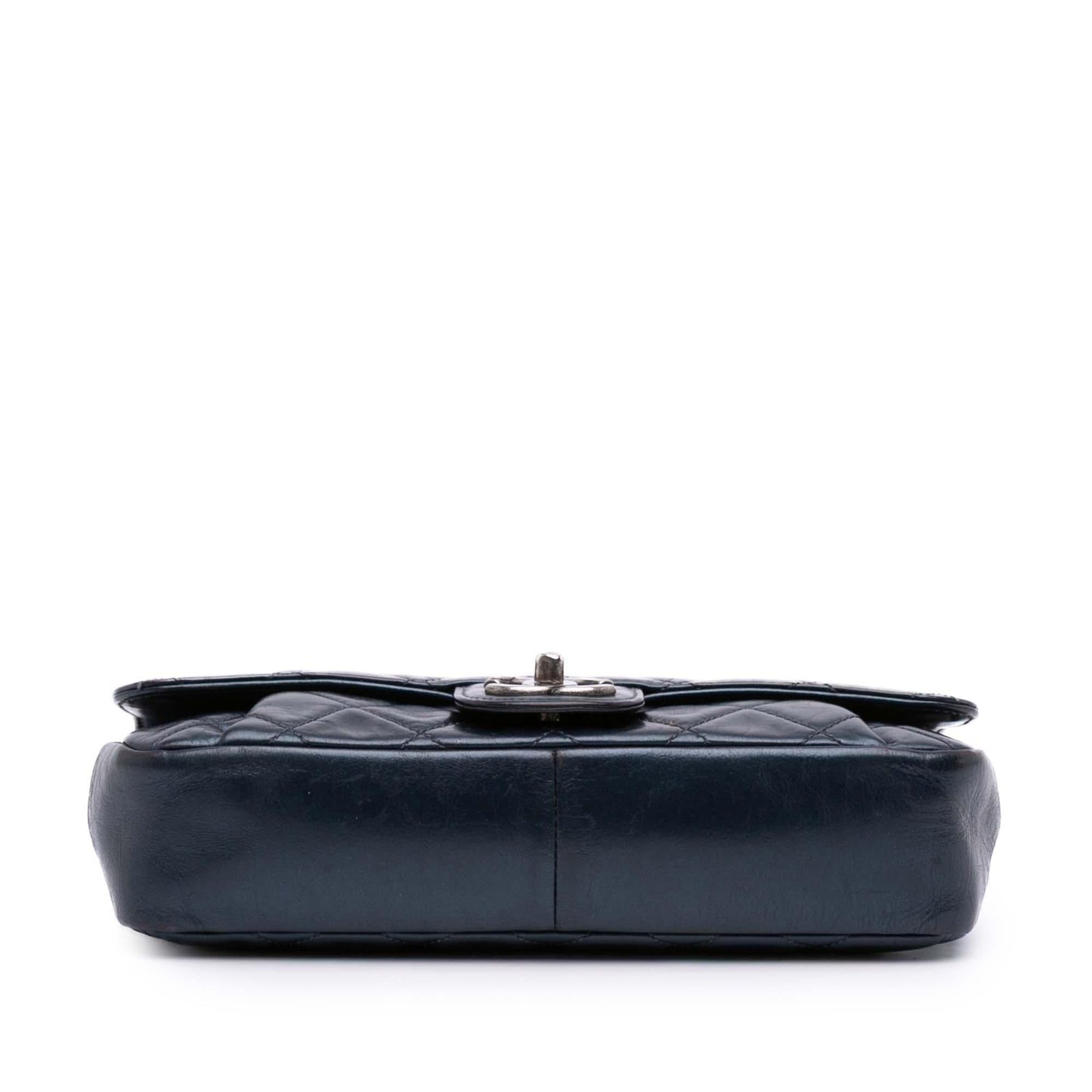 Chanel Quilted Glazed Calfskin Coco Pleats Flap Handbag Pleats Flap