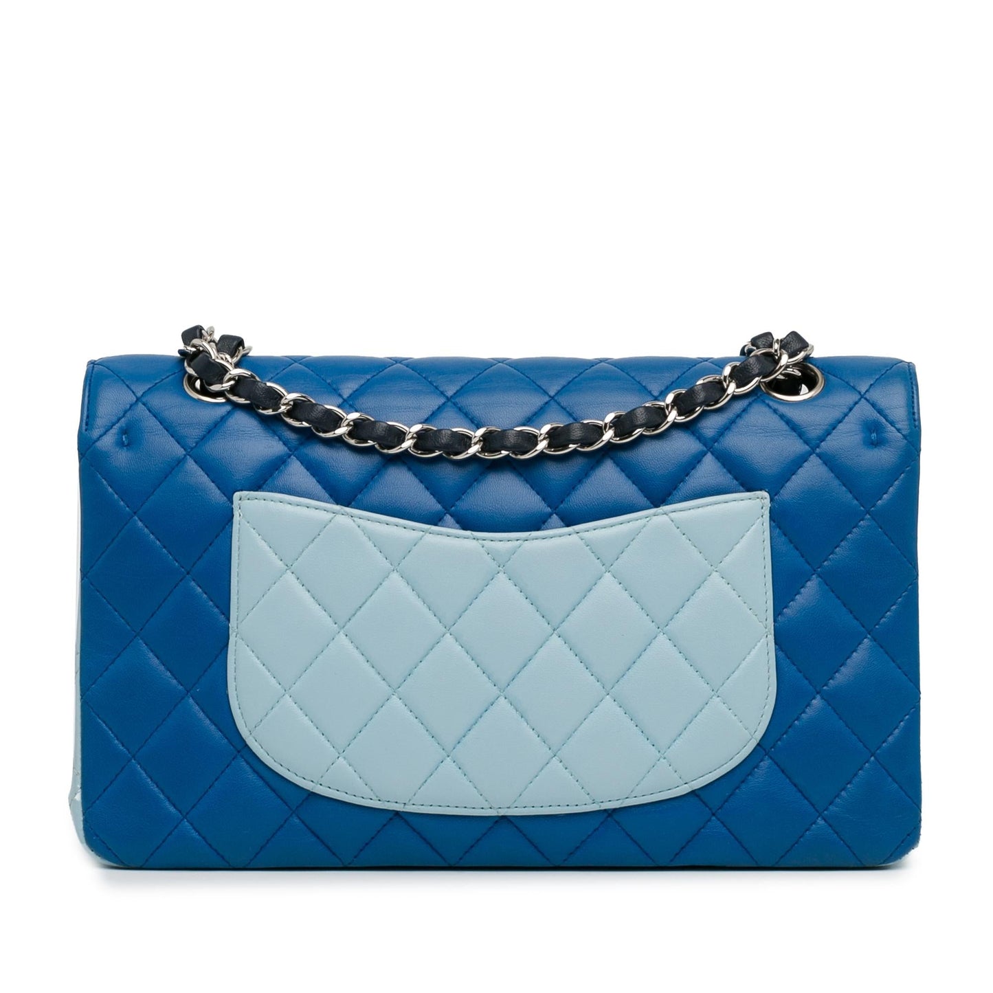 Chanel Tricolor Lambskin Double Flap SHG-ZZLQue Handbag