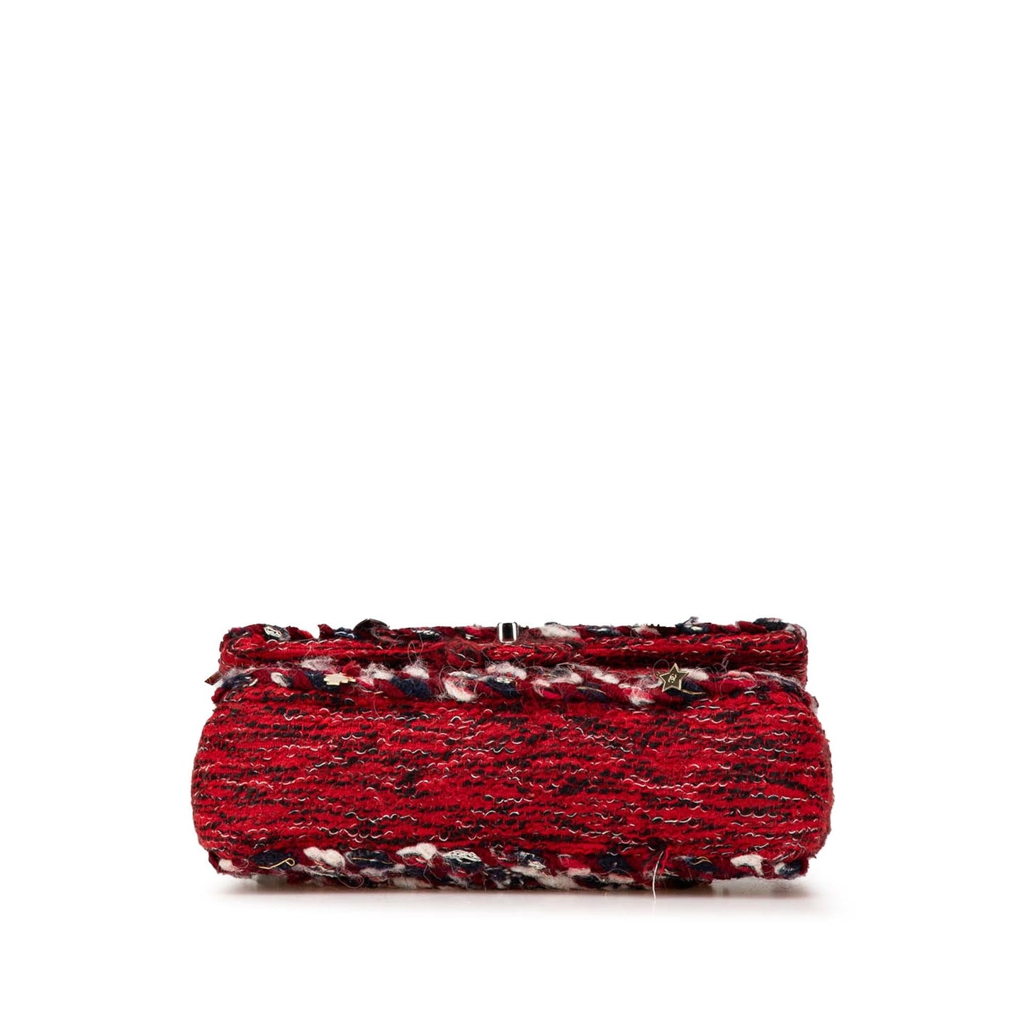 Chanel Tweed Braided Charms Double Flap Key Chain Flap 1