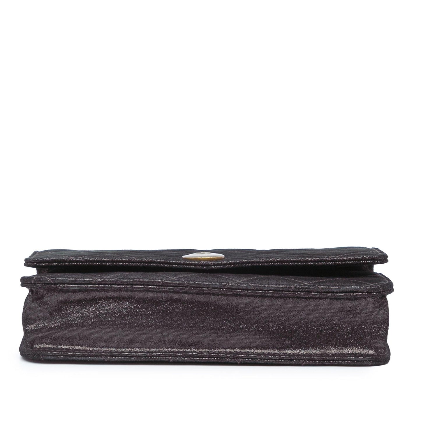 Chanel Metiers dArt Quilted Iridescent Lambskin Tartan Wallet Case