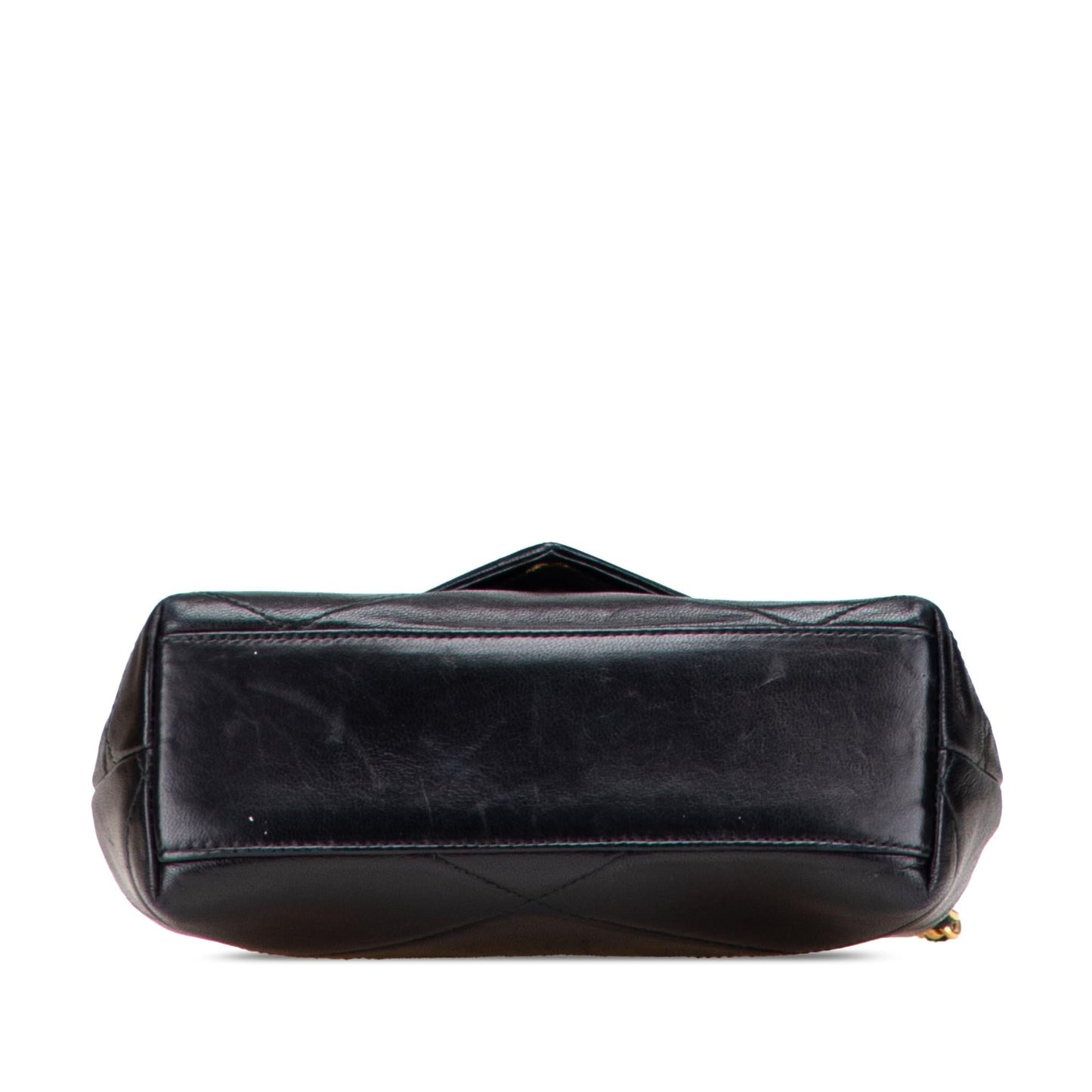 Chanel CC Quilted Lambskin Single Flap Mini Bag