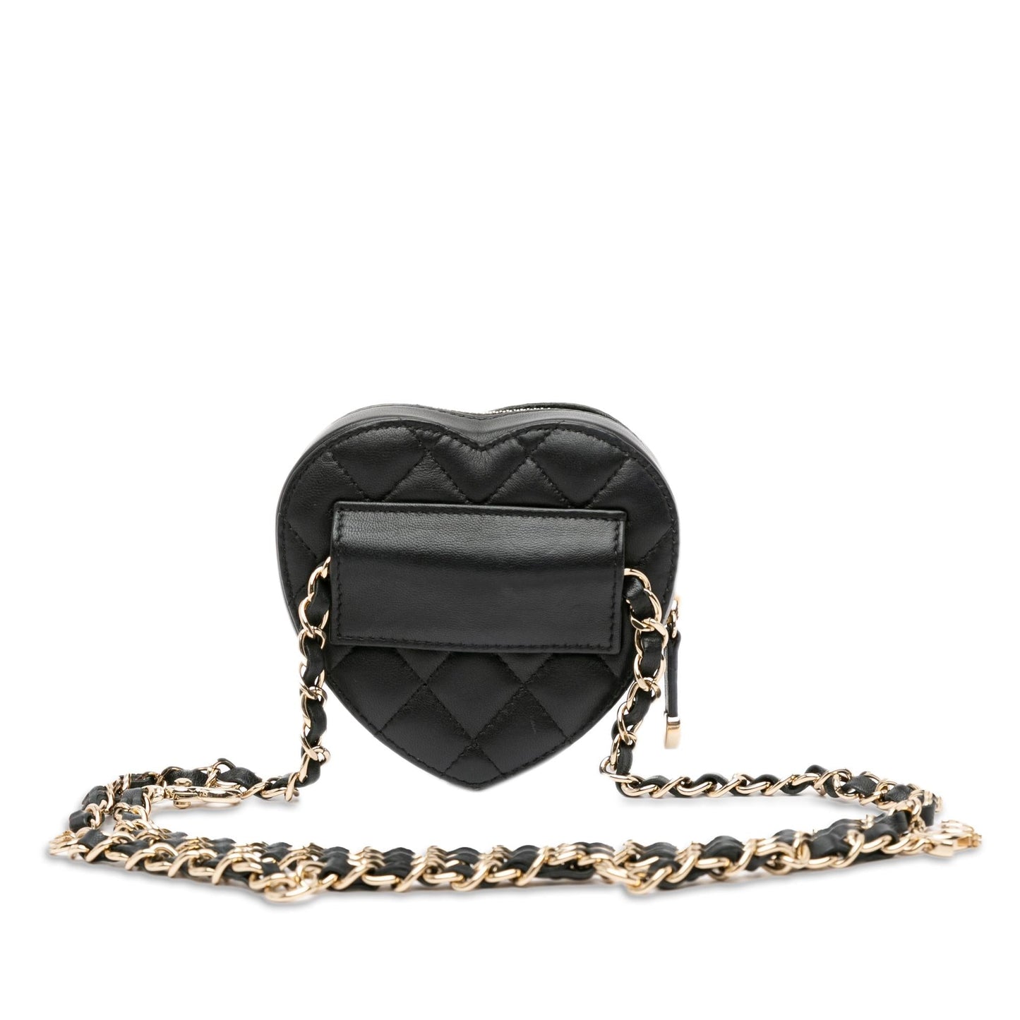 Chanel Lambskin CC Love Heart Belt SHG-R54rLZ