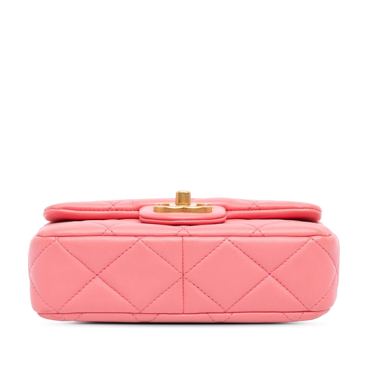 Chanel Lambskin Pending CC Flap Mini Bag