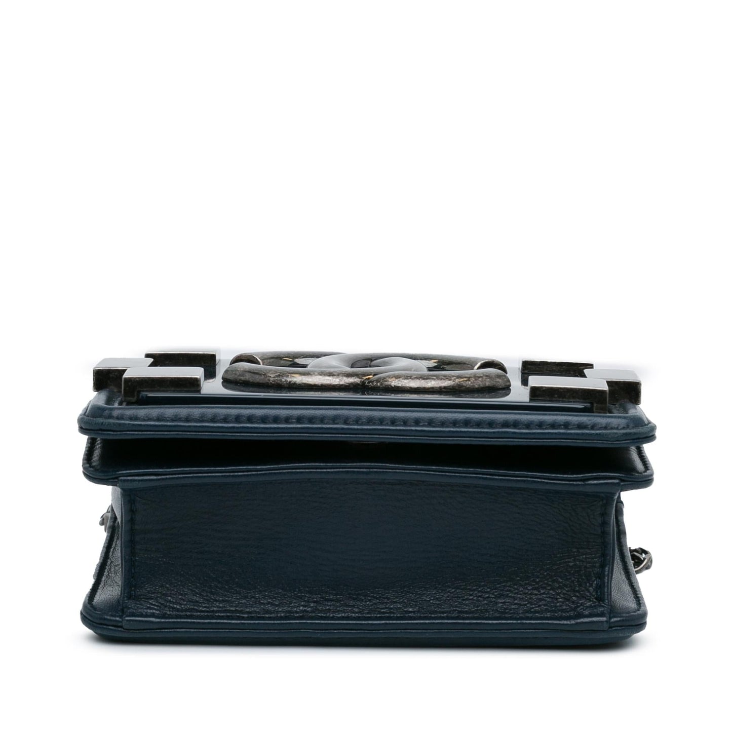 Chanel Mini Plexiglass and Leather Boy Brick Flap (SHG-I Hc5)