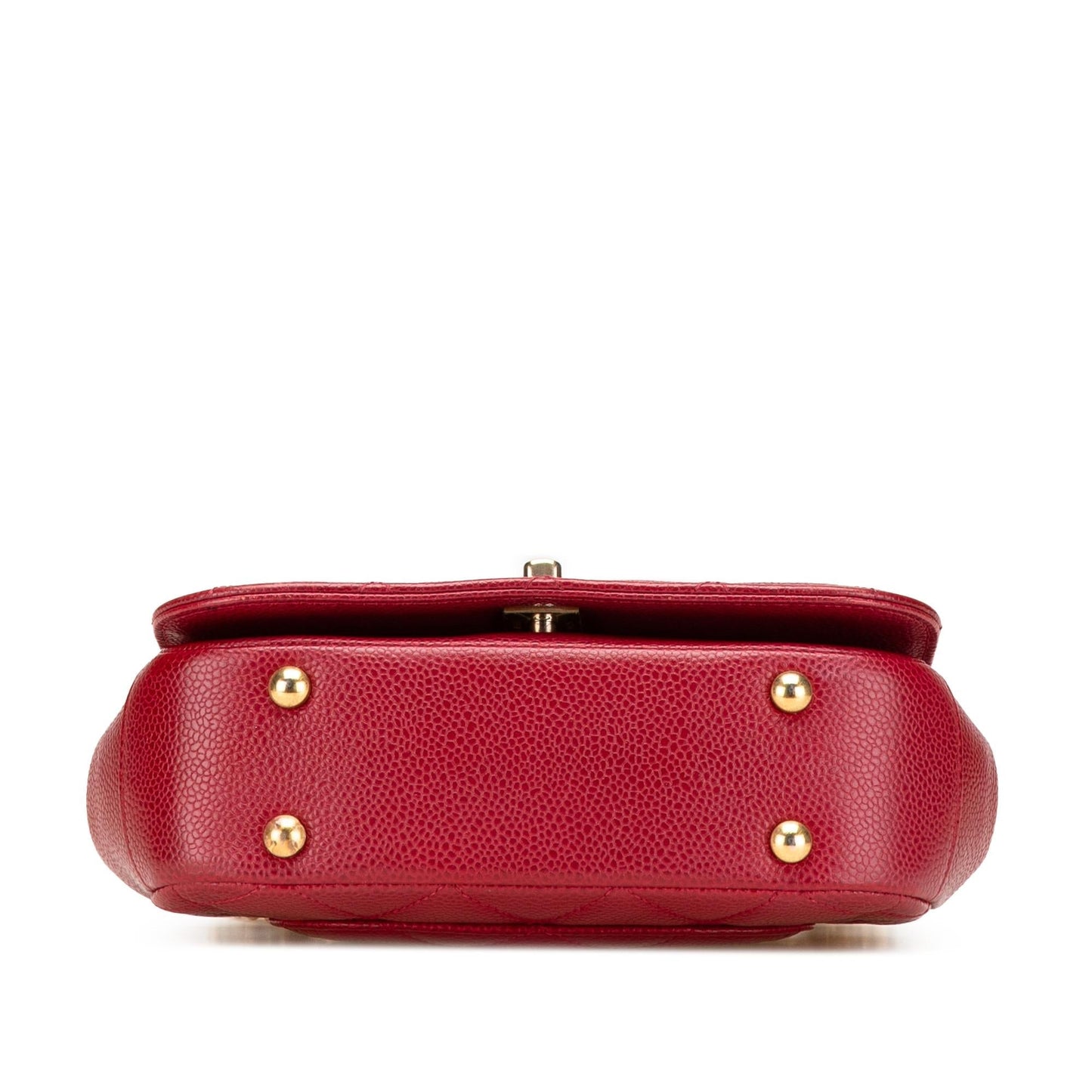 Chanel Quilted Caviar Carry Around Flap Mini Bag Flap 2