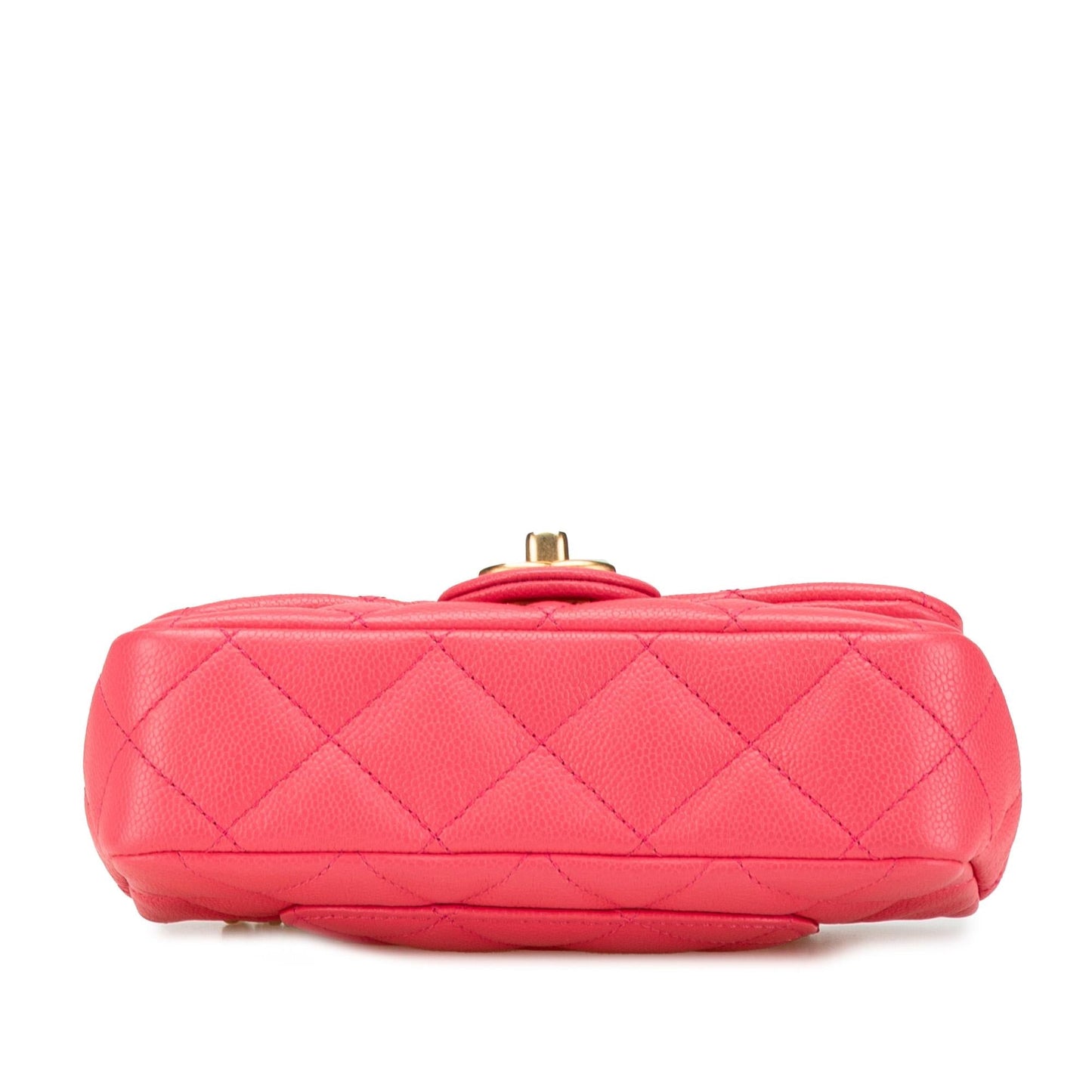 Chanel Quilted Caviar Sweetheart Flap Mini Bag