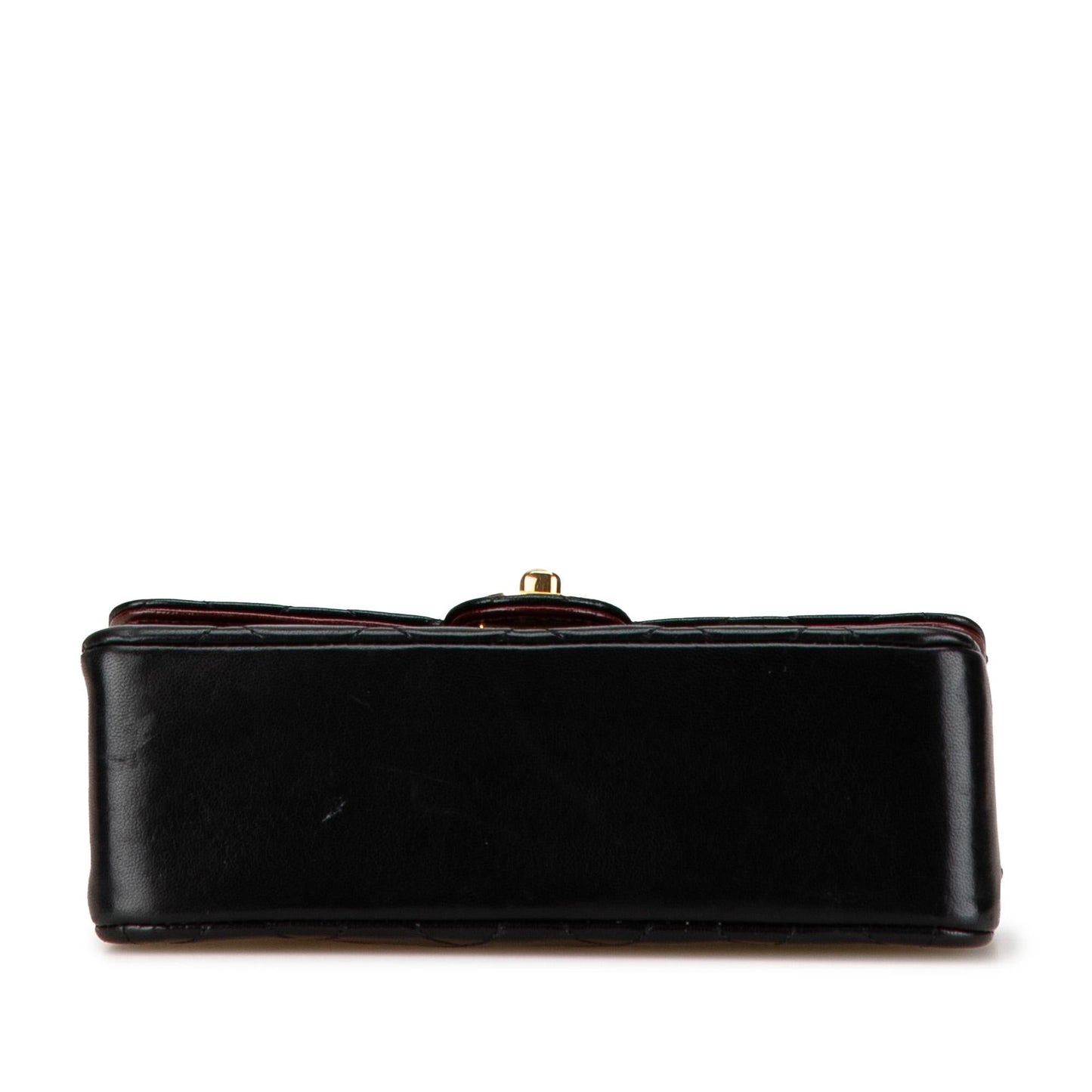 Chanel Quilted Lambskin CC Single Flap SHG-RoKQI5 Mini Bag