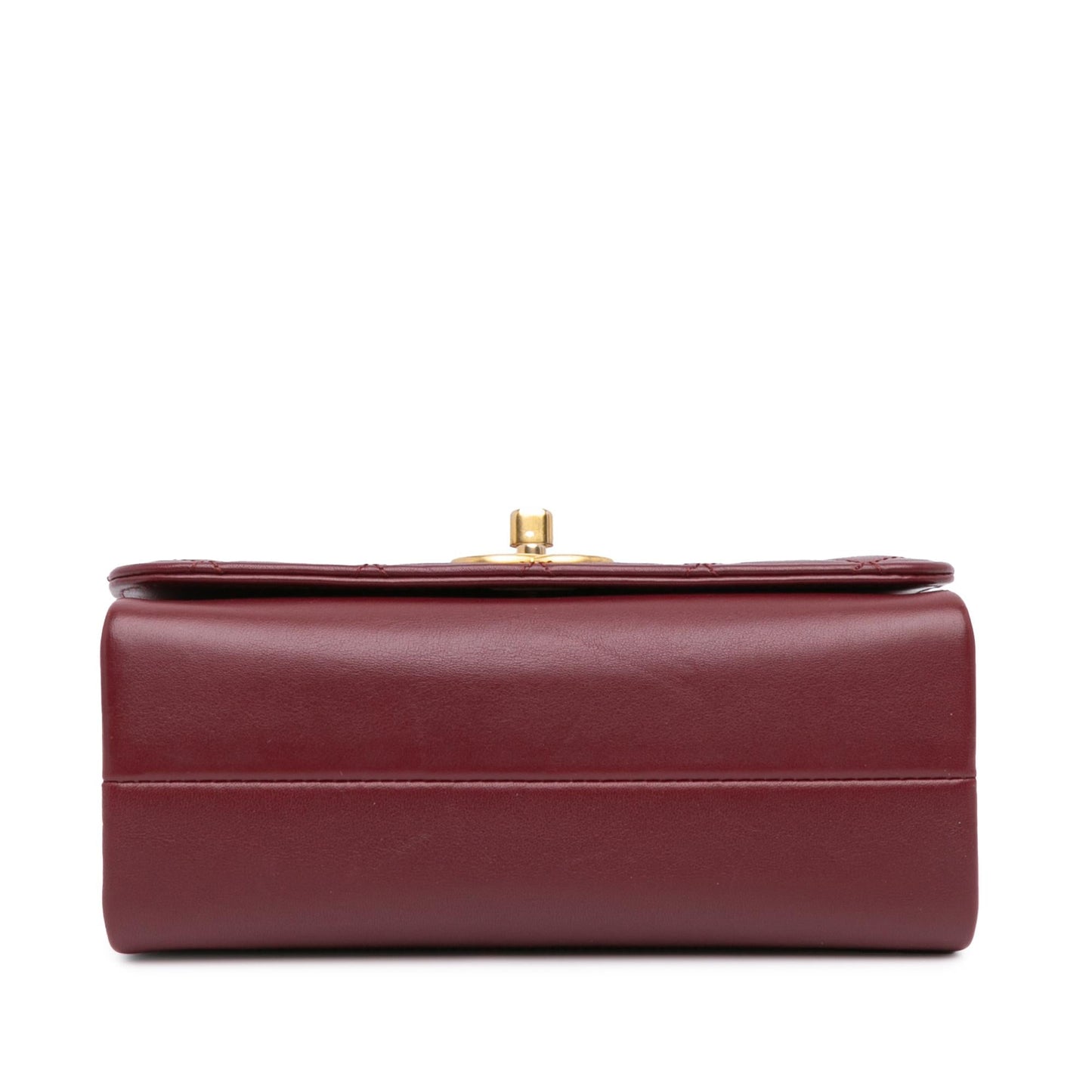 Chanel Quilted Lambskin Pearl Flap SHG-EoPZT5 Mini Bag