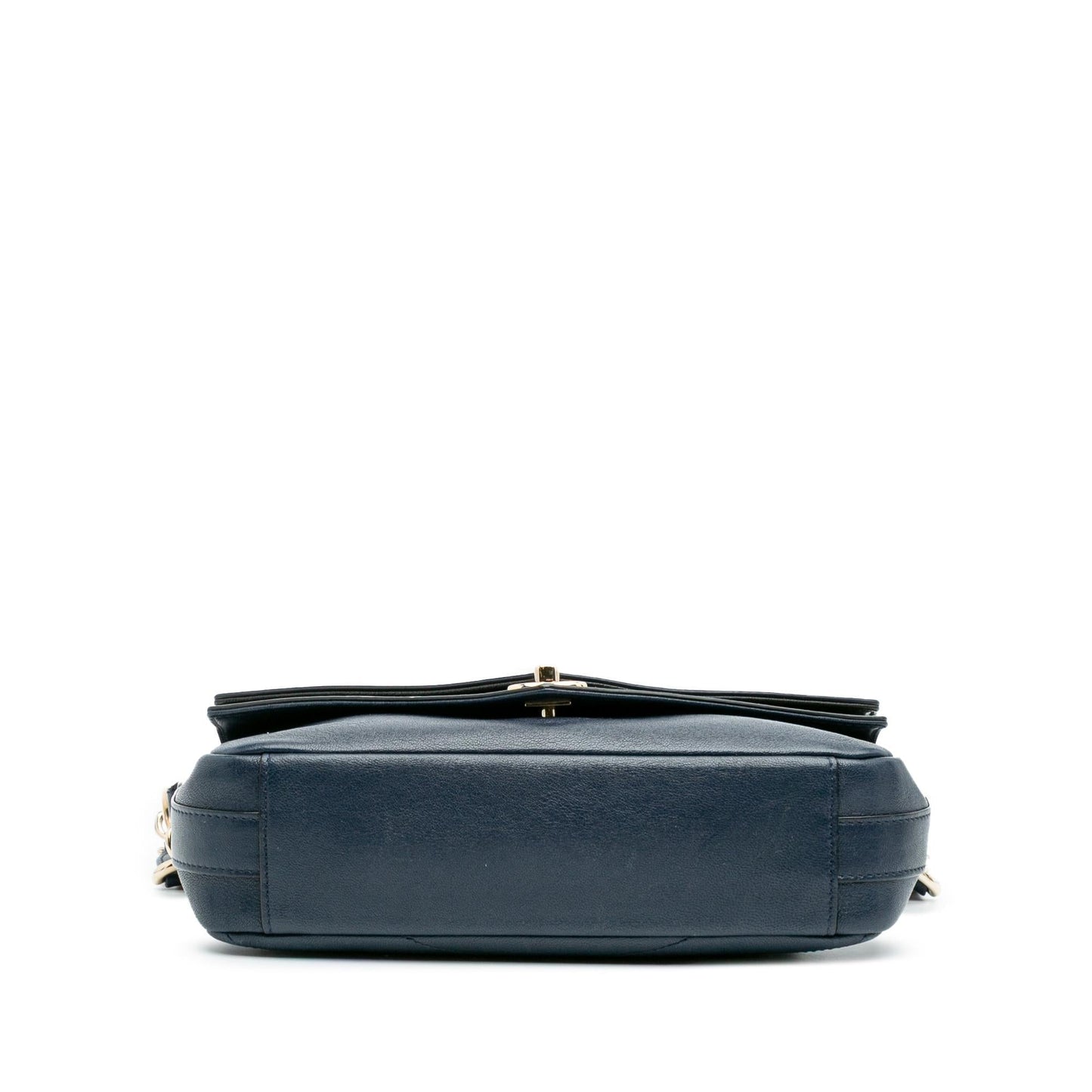 Chanel Quilted Sheepskin Double Chevron Flap Mini Bag