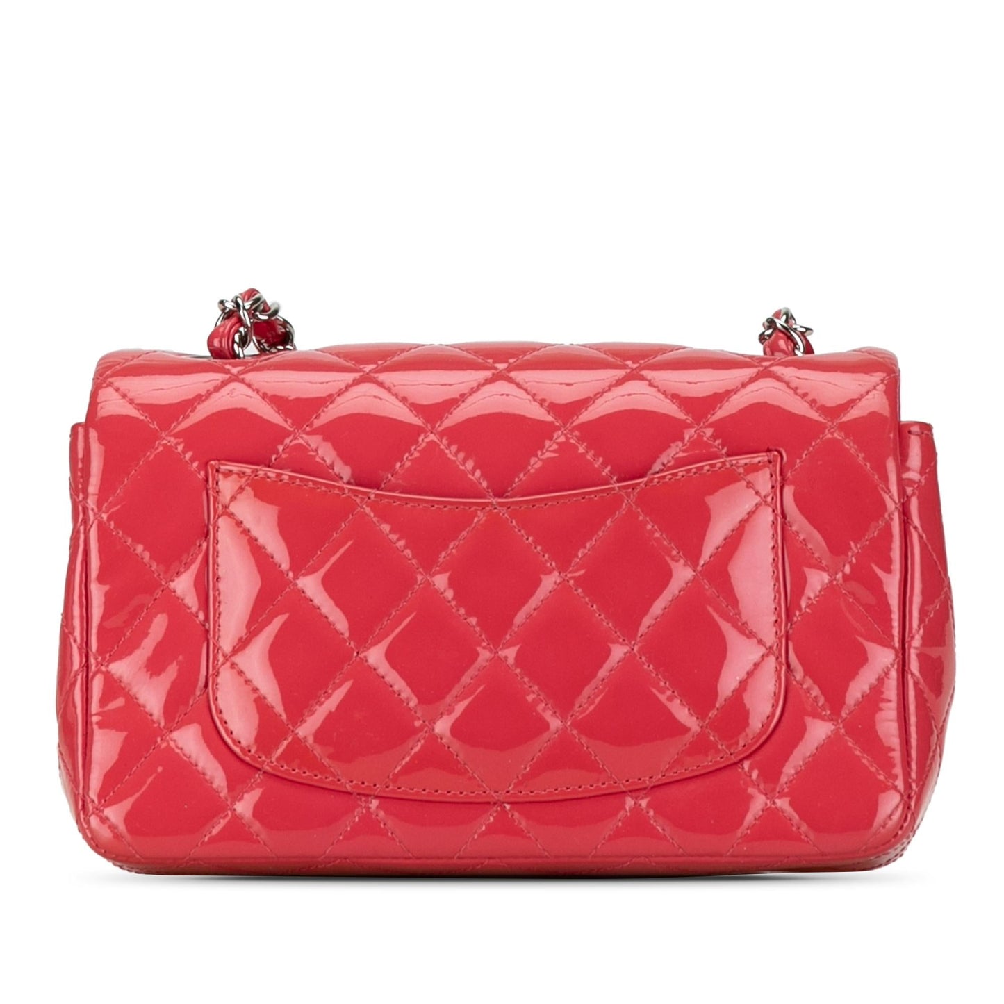Chanel Rectangular Classic Patent Single Flap SHG-XuFX41 Mini Bag