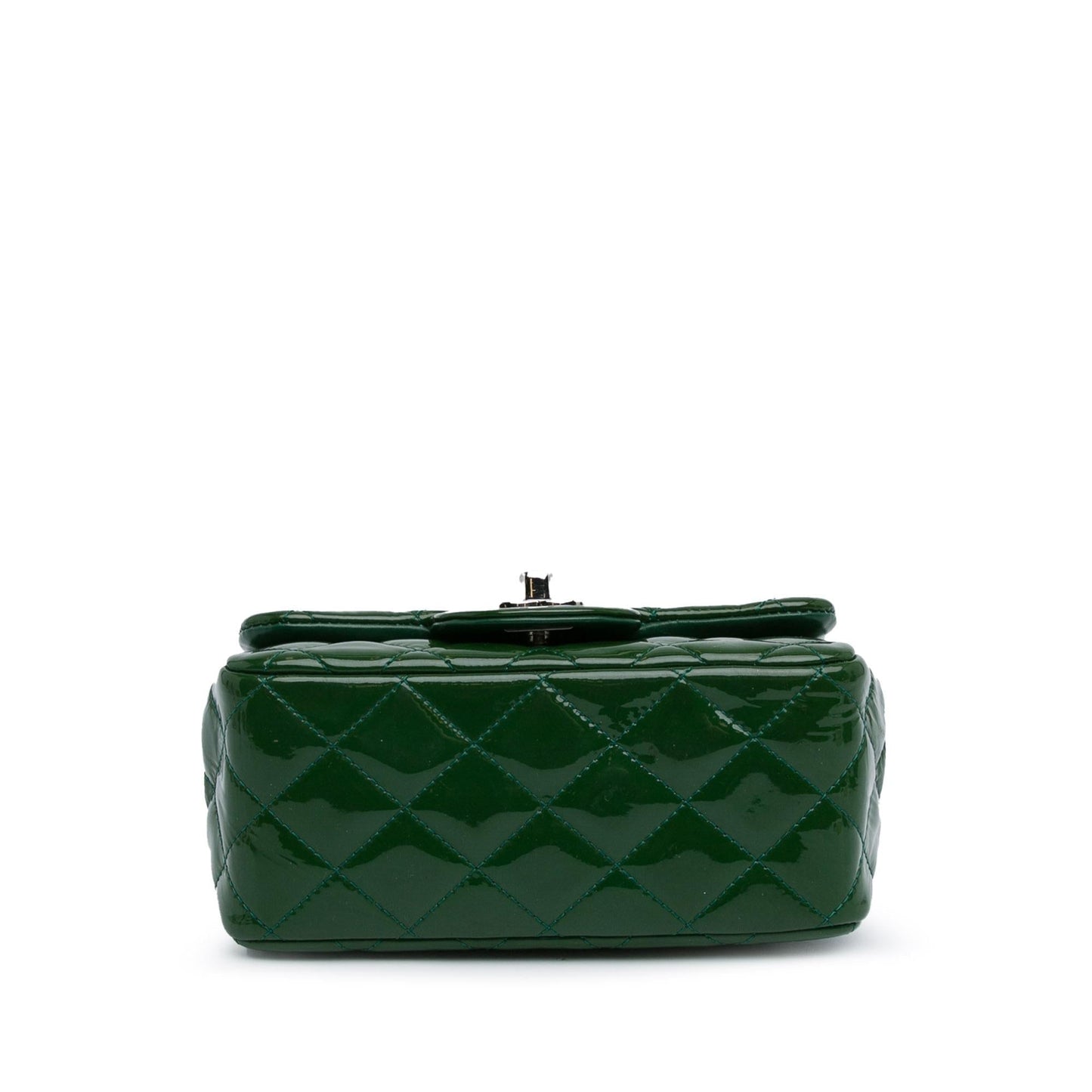 Chanel Square Classic Patent Single Flap SHG-kyvpJB Mini Bag
