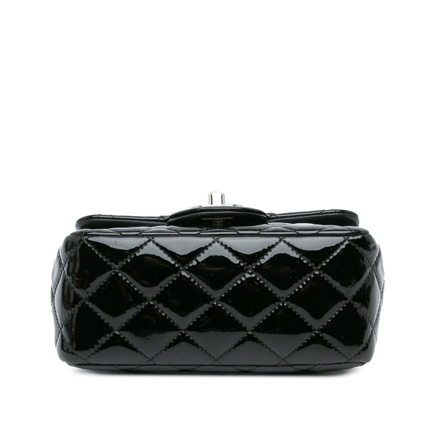 Chanel Square Classic Patent Single Flap Mini Bag Flap 15