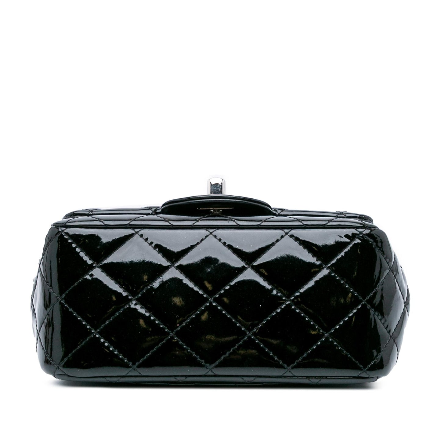 Chanel Square Classic Patent Single Flap Mini Bag Flap 17