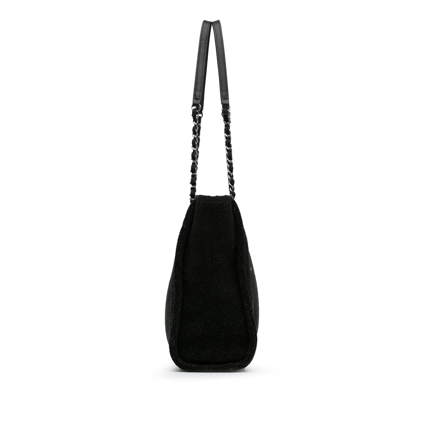 Chanel Tweed Deauville Shopping SHG-dIHgeU Tote Bag